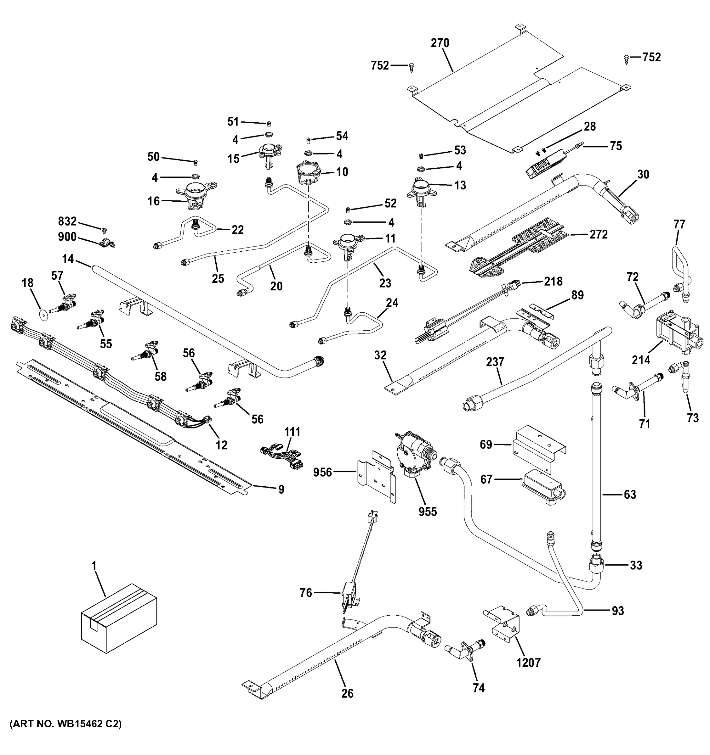 GAS & BURNER PARTS
