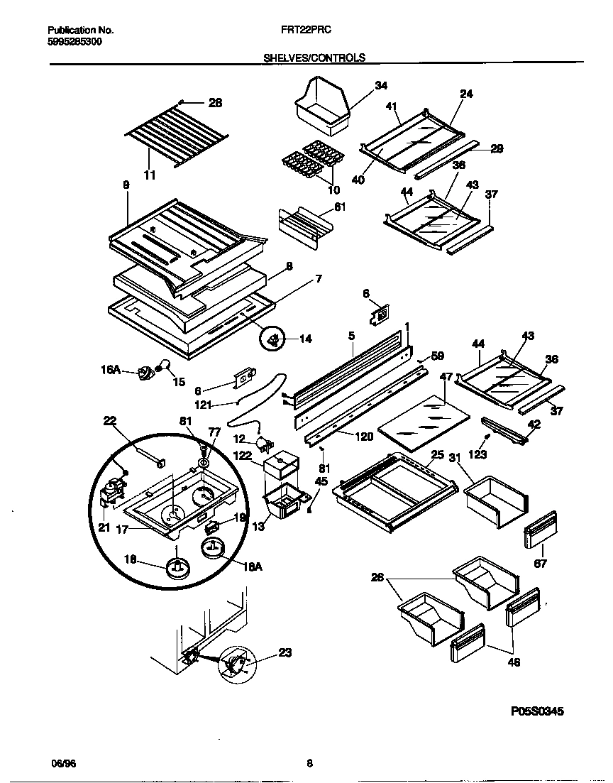 04 - SHELVES/CONTROLS