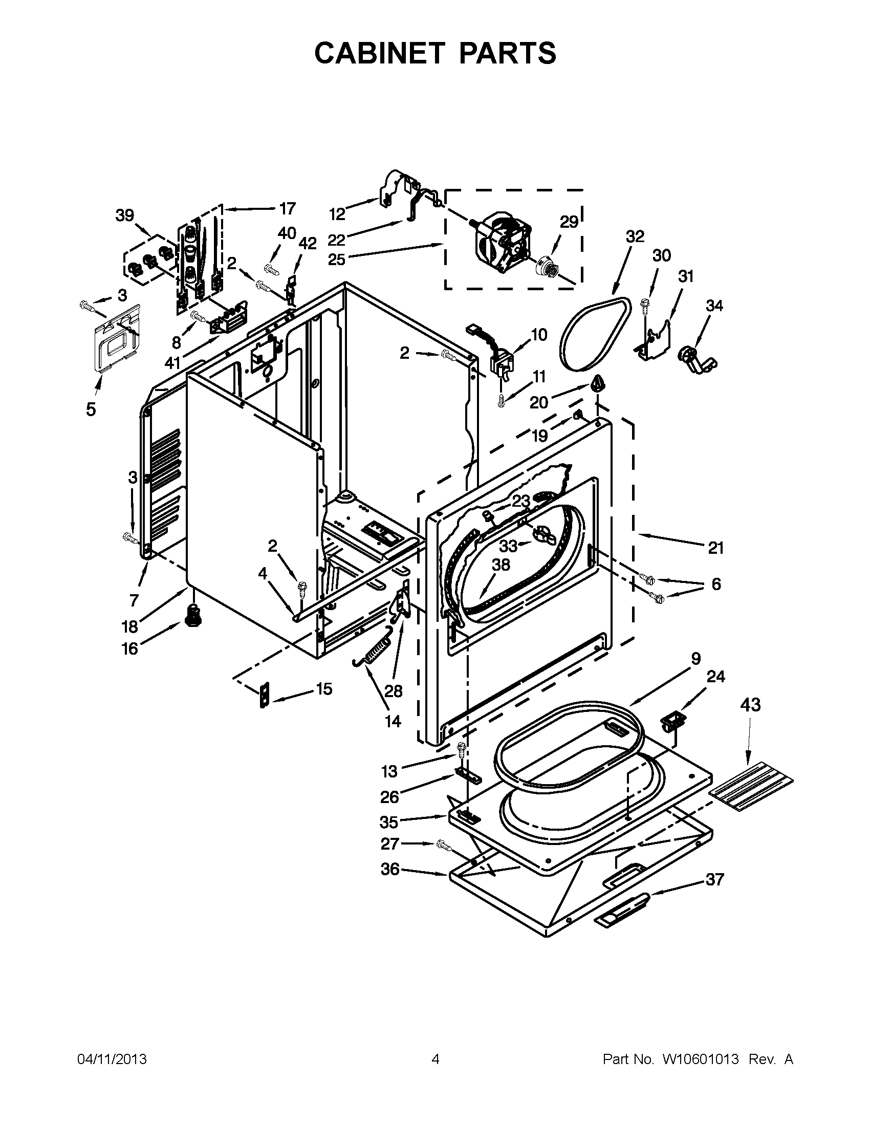 02 - CABINET PARTS