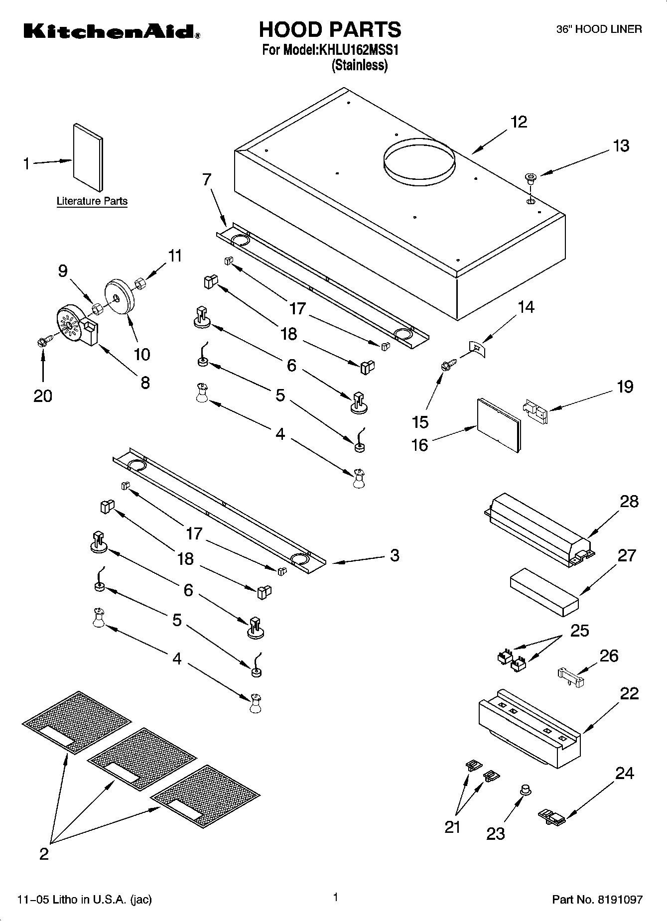 01 - HOOD PARTS