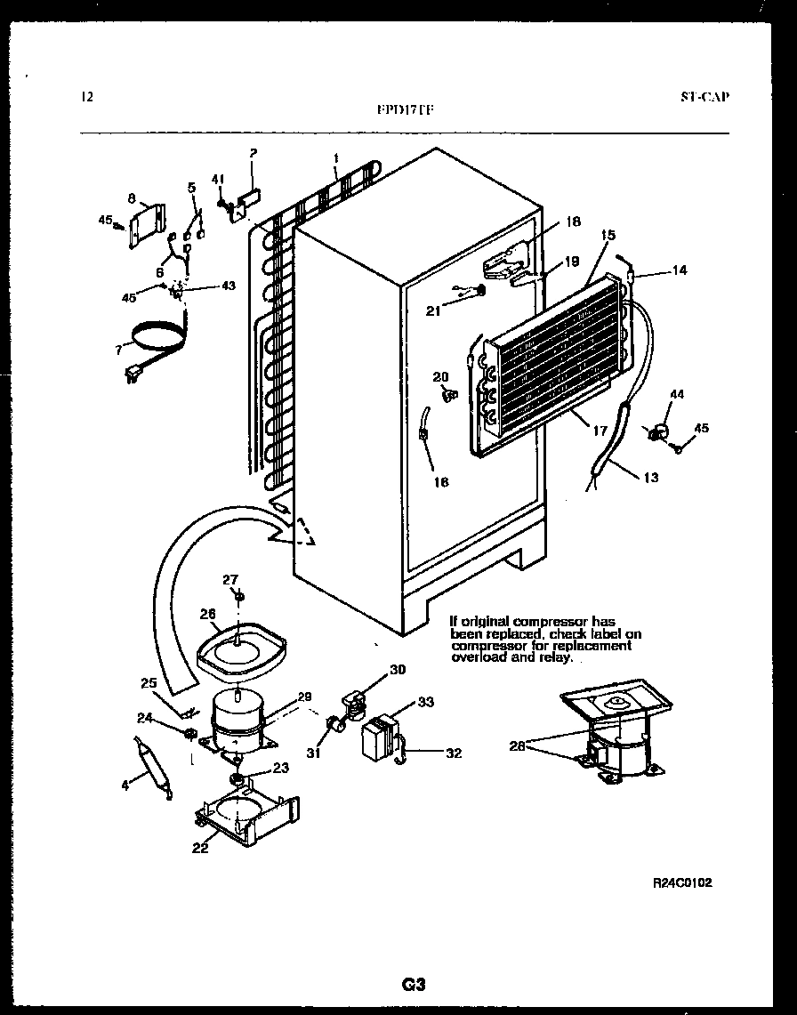 07 - SYSTEM AND AUTOMATIC DEFROST PARTS