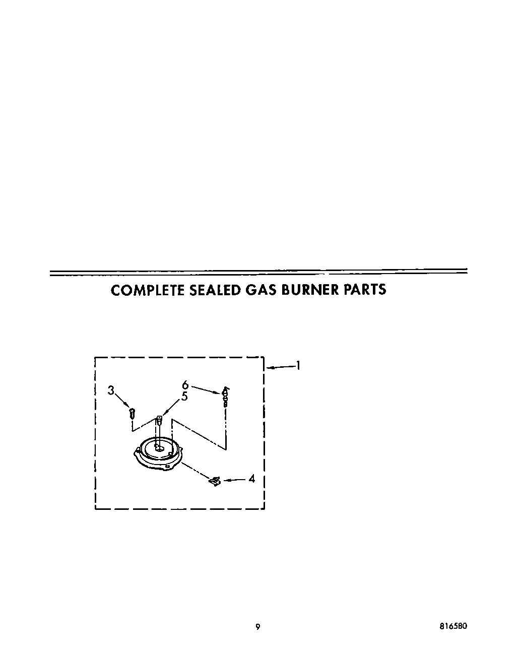 08 - COMPLETE SEALED GAS BURNER