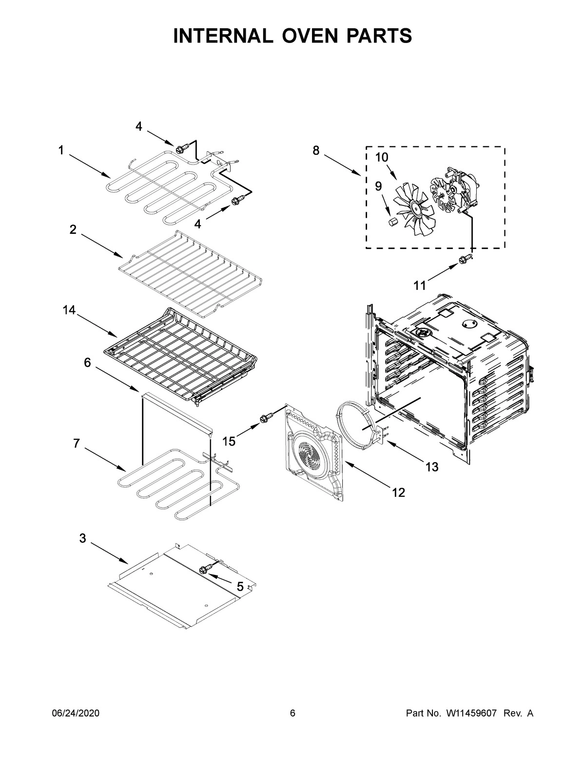 04 - INTERNAL OVEN PARTS