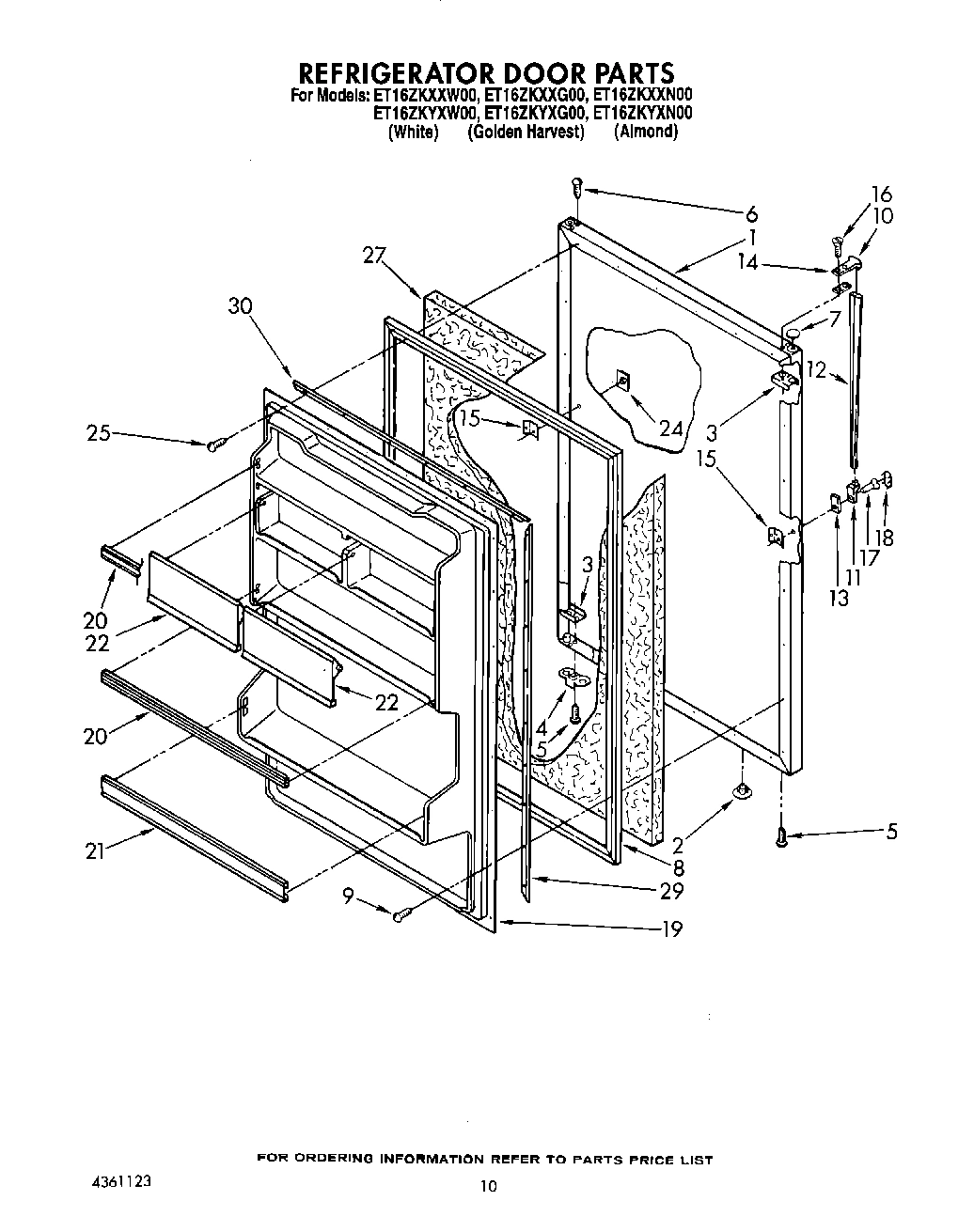 08 - REFRIGERATOR DOOR, LIT/OPTIONAL