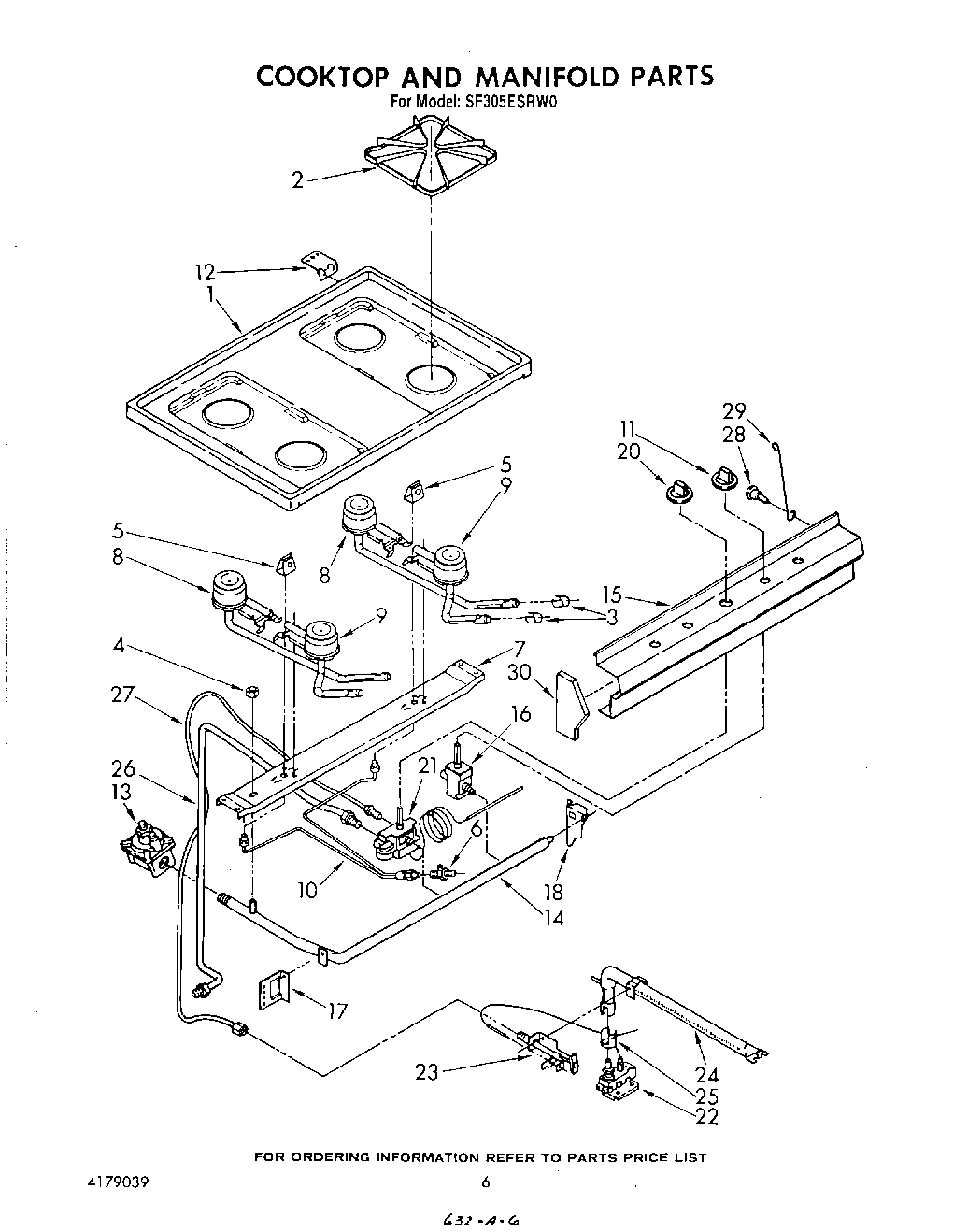 05 - COOK TOP AND MANIFOLD , LITERATURE