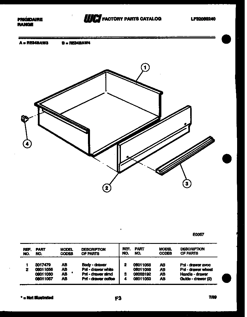 07 - DRAWER PARTS