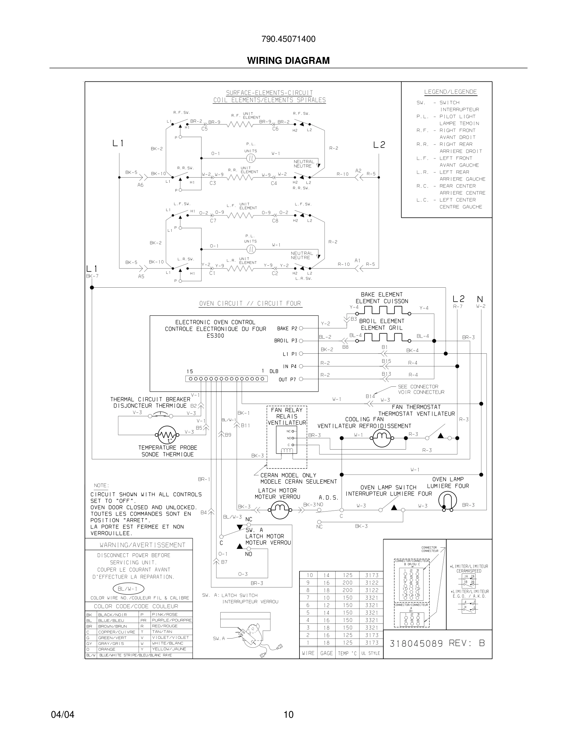 10 - WIRING DIAGRAM