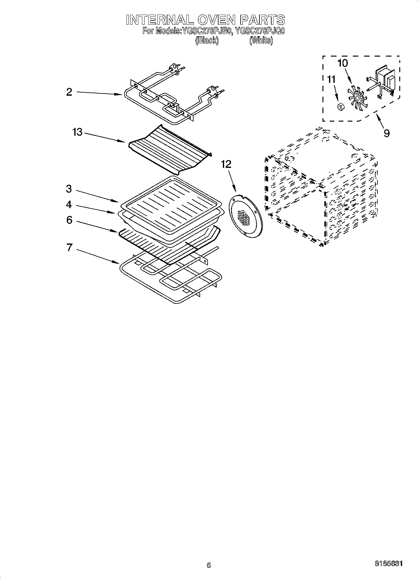 05 - INTERNAL OVEN PARTS