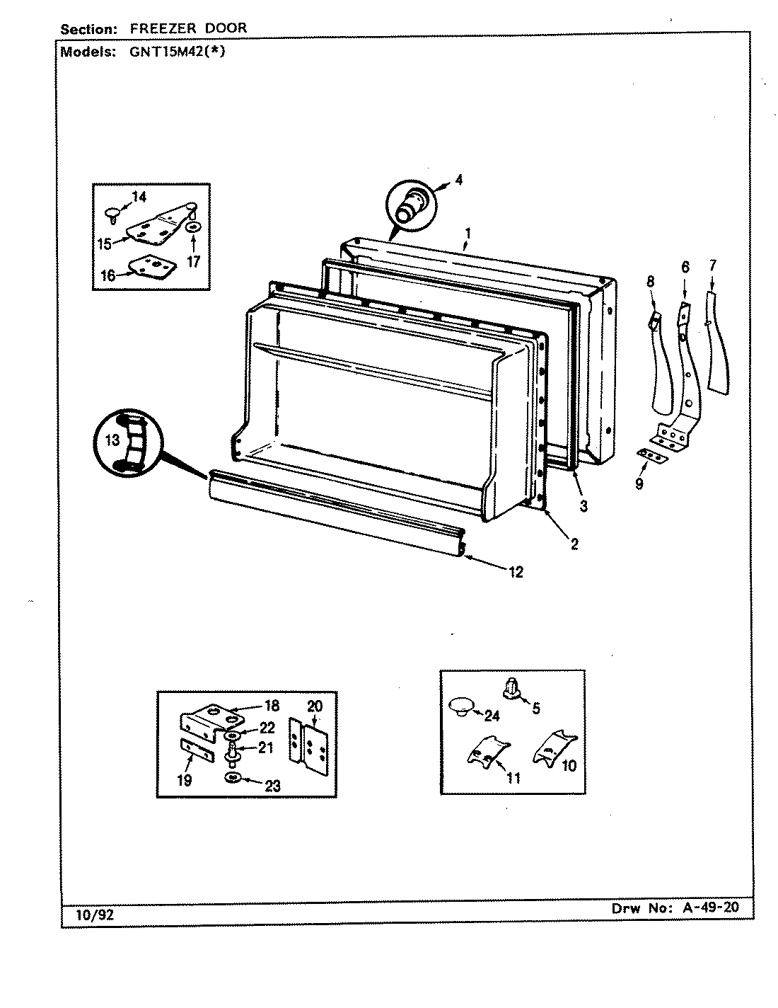 02 - FREEZER DOOR