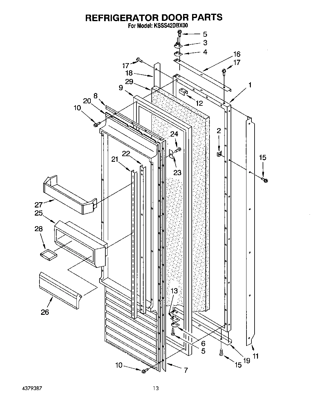 11 - REFRIGERATOR DOOR