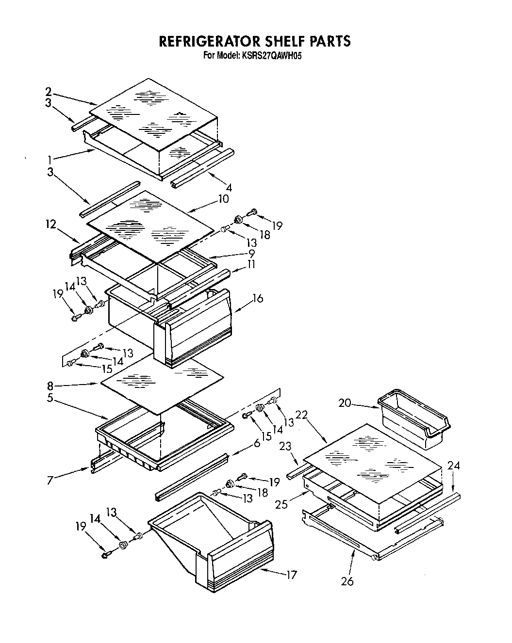 04 - REFRIGERATOR SHELF