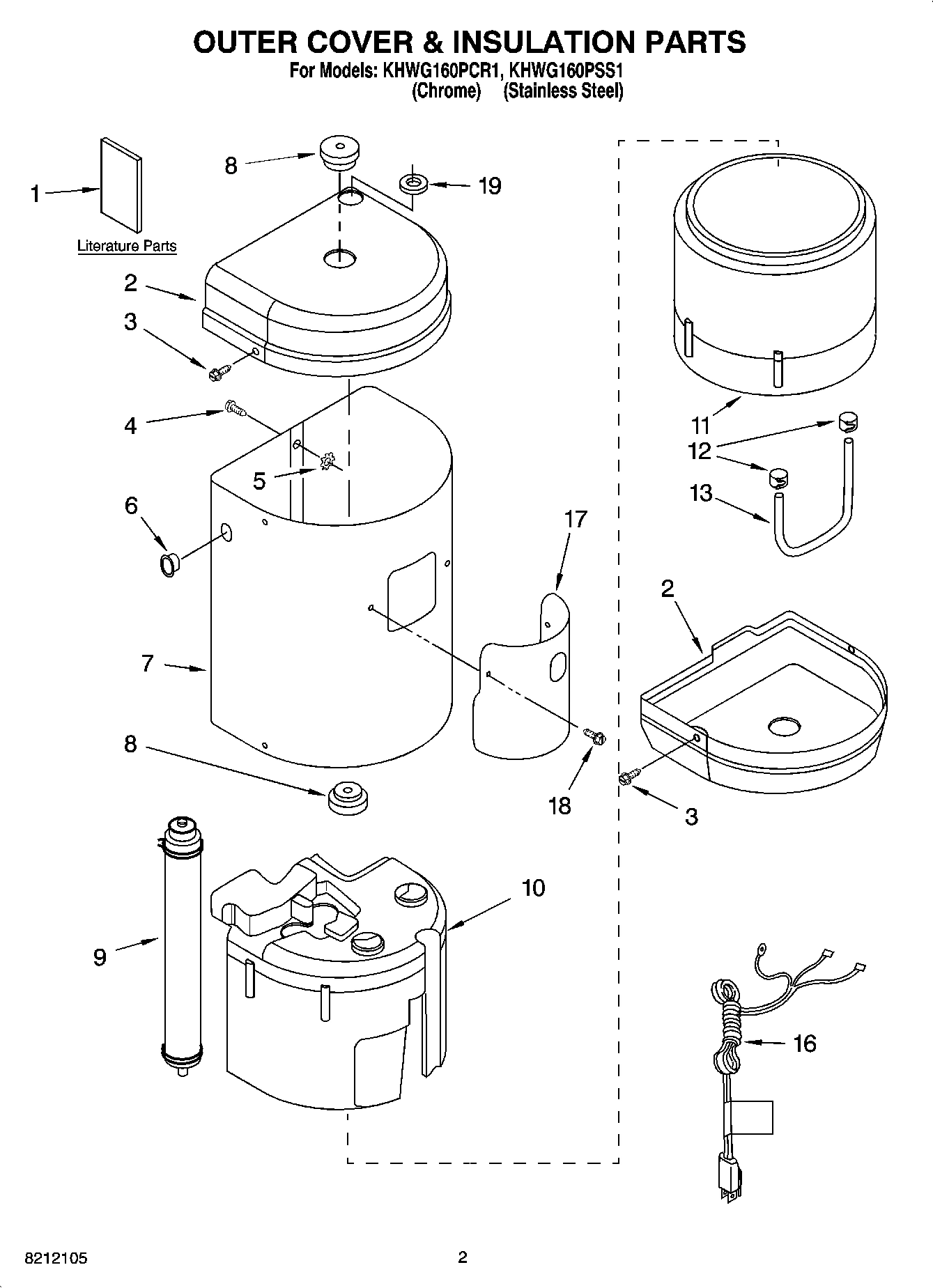01 - OUTER COVER & INSULATION PARTS