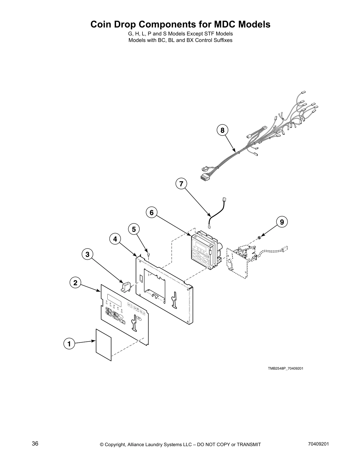 Coin Drop Components for MDC Models