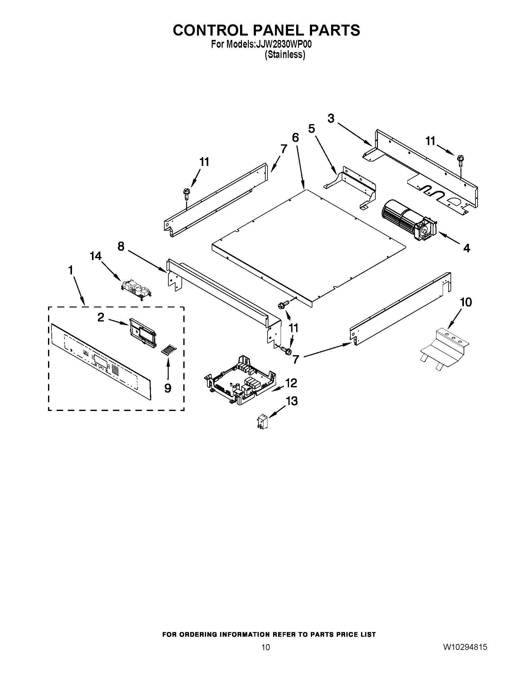 06 - CONTROL PANEL PARTS