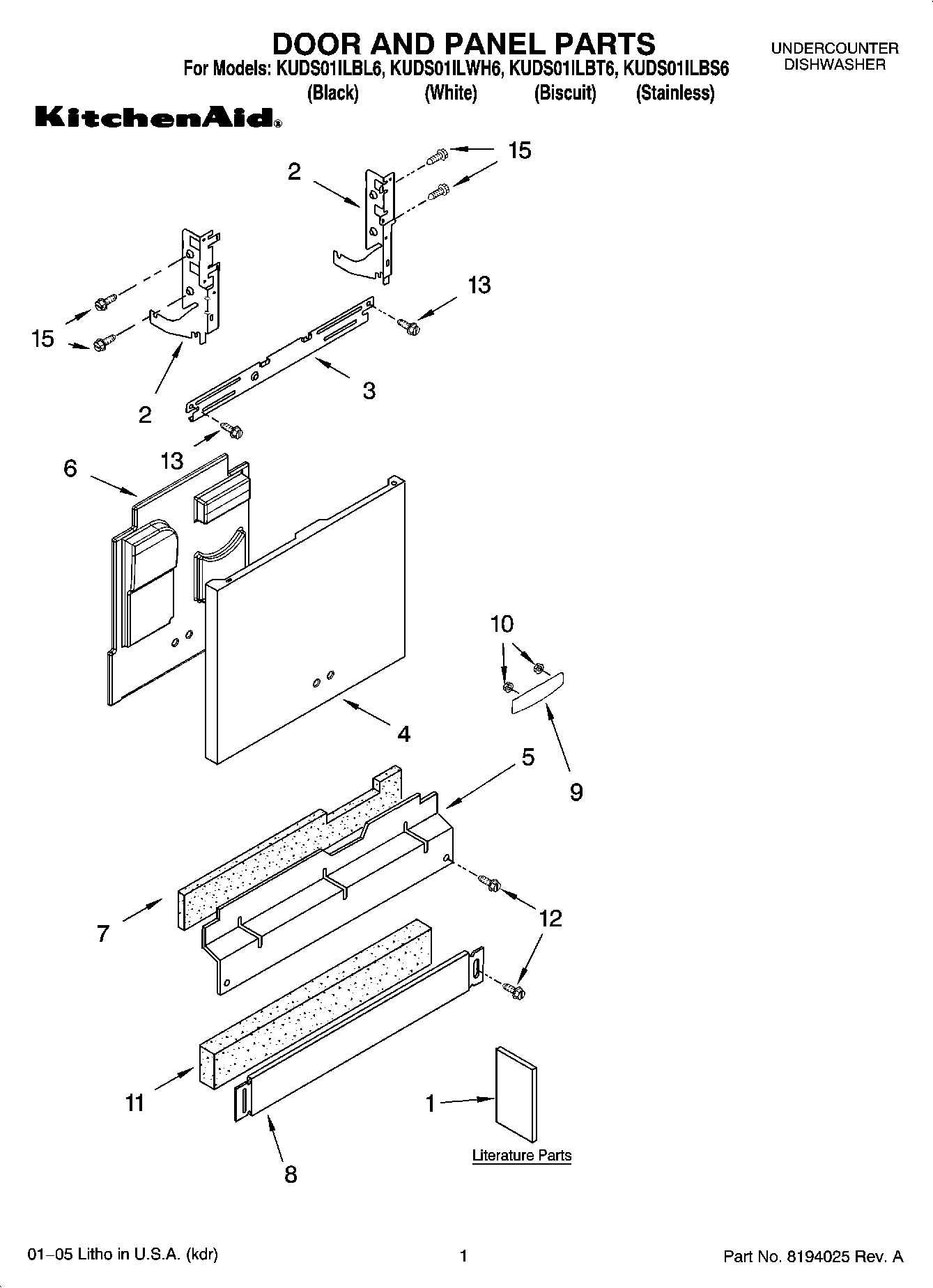 01 - DOOR AND PANEL PARTS