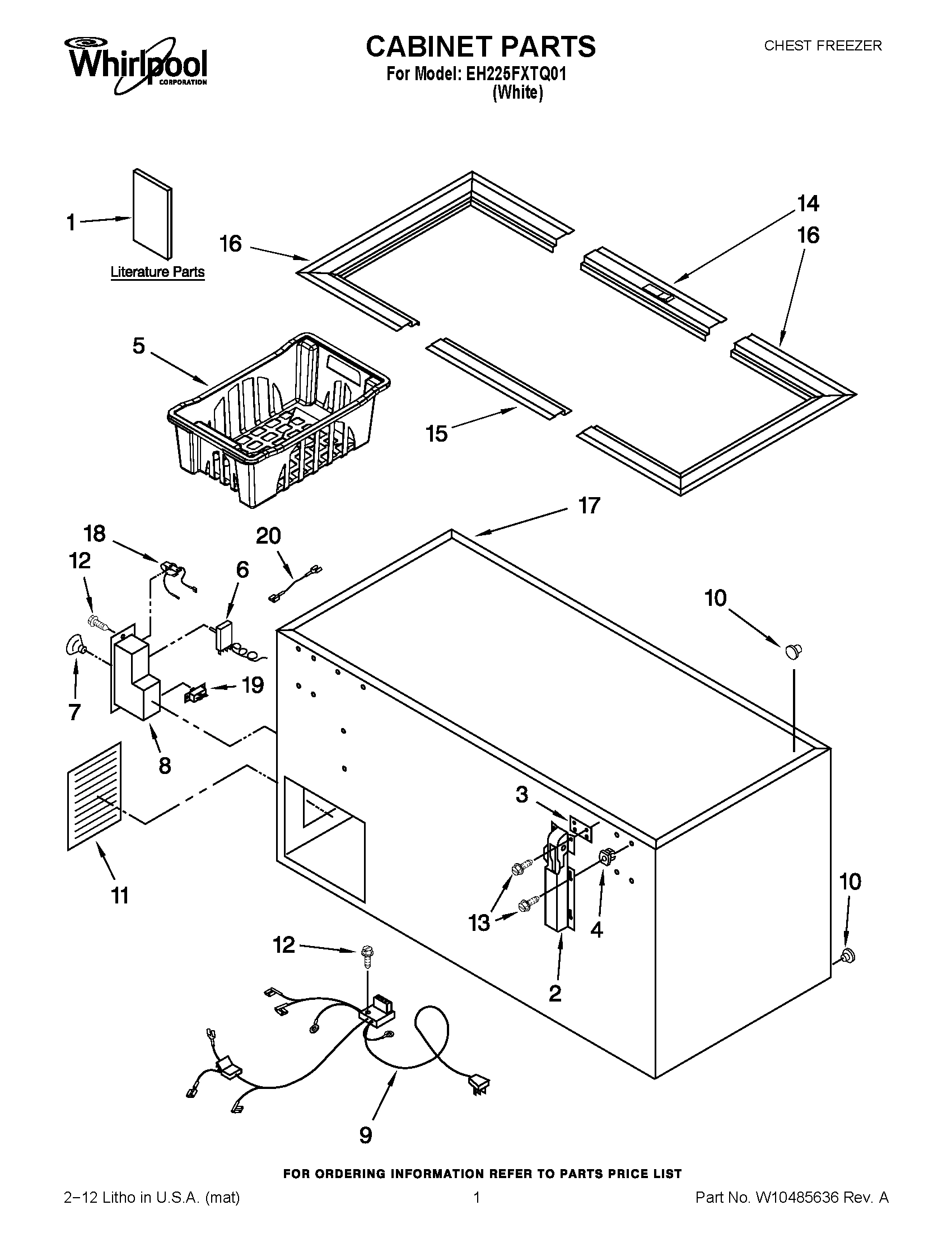 01 - CABINET PARTS