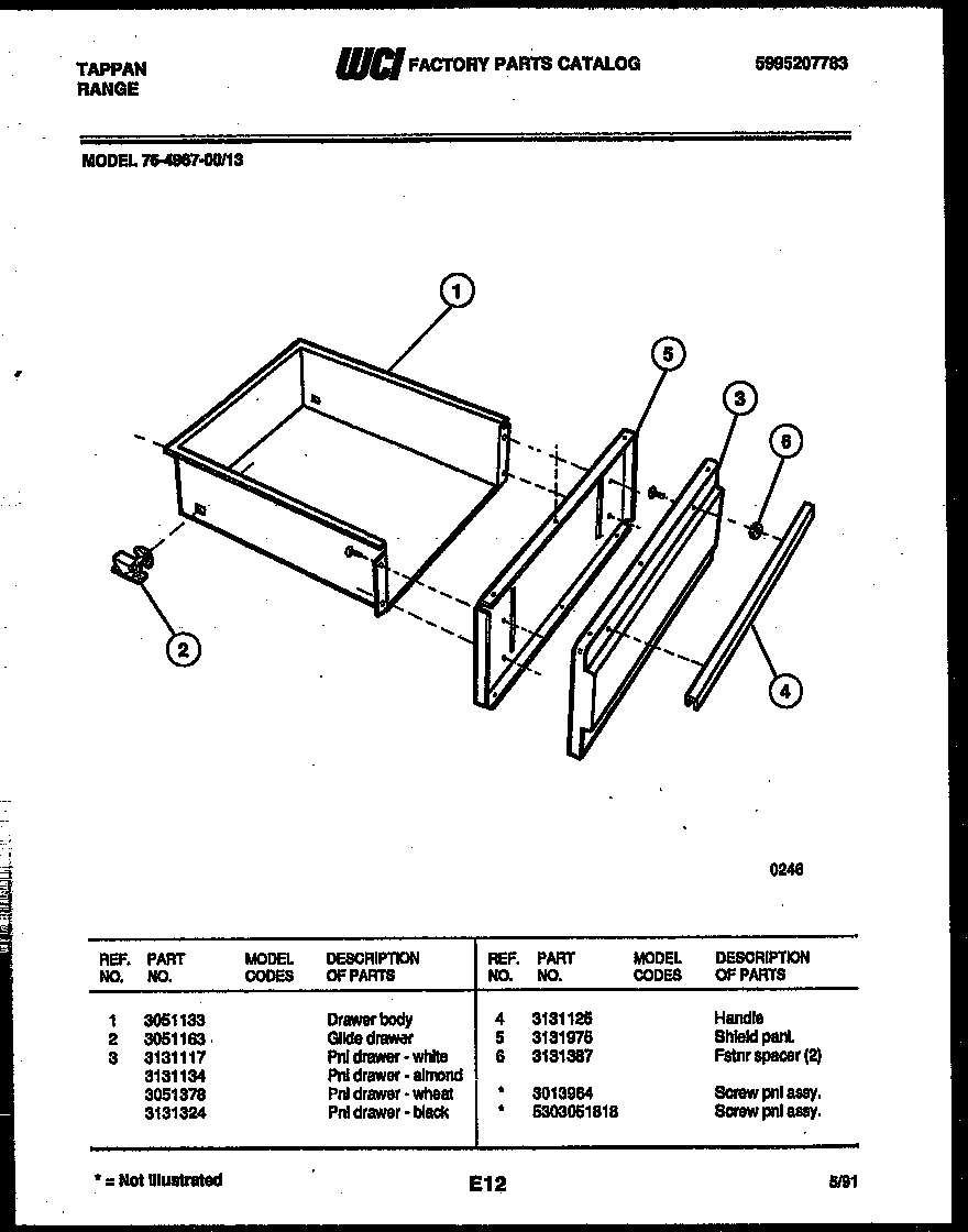 05 - DRAWER PARTS