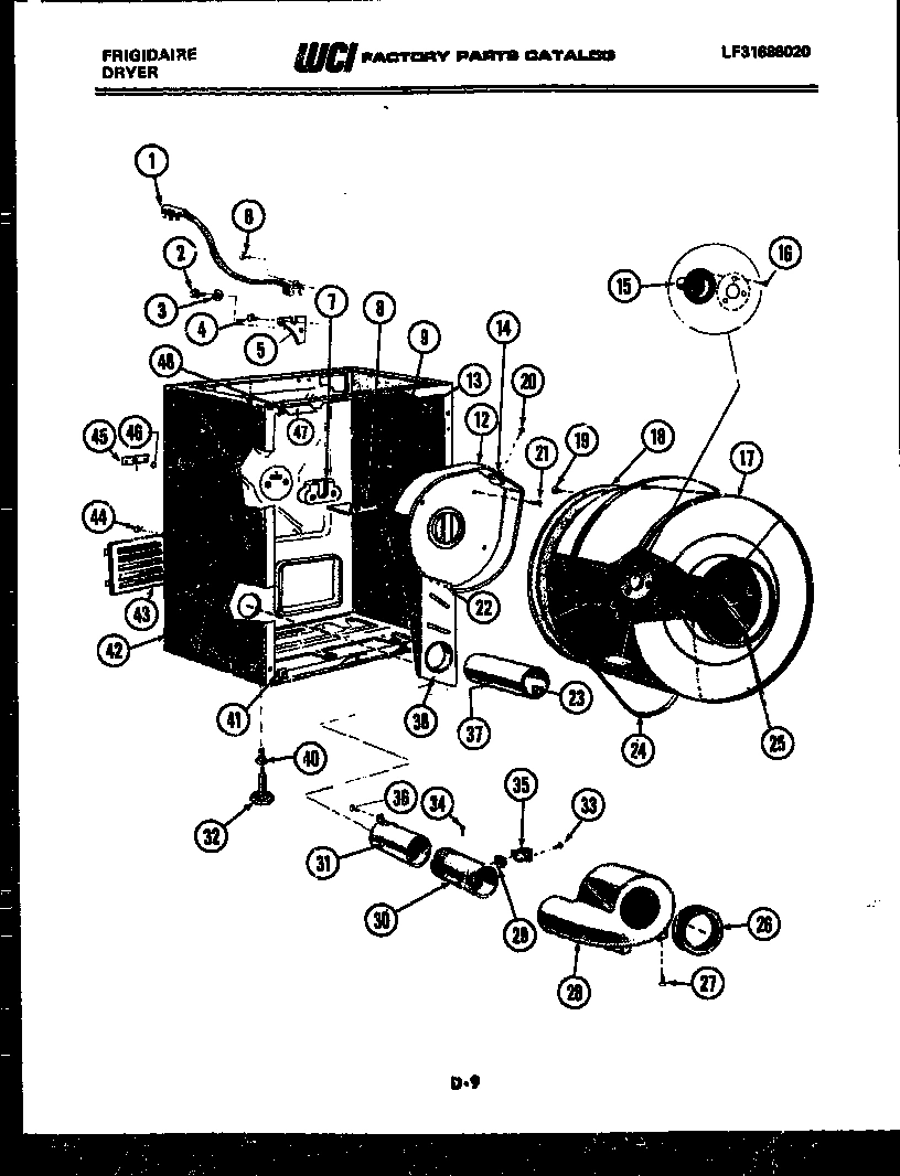 03 - CABINET AND COMPONENT PARTS