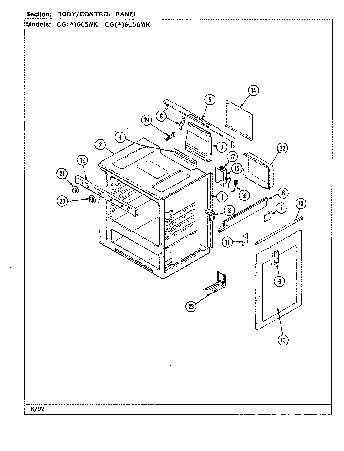 01 - BODY (CGx6C5WK, Cx6C5GWK)
