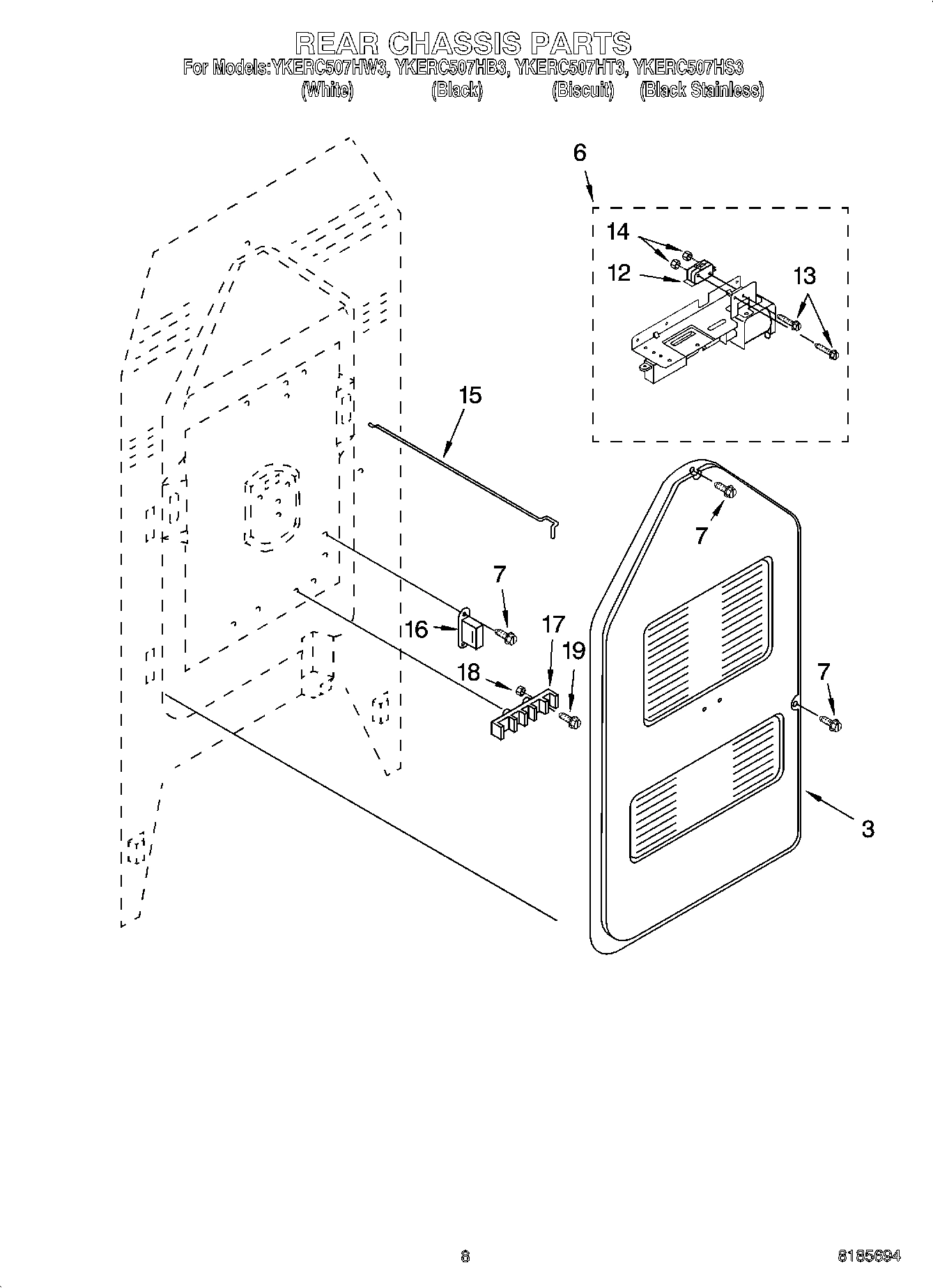 06 - REAR CHASSIS PARTS