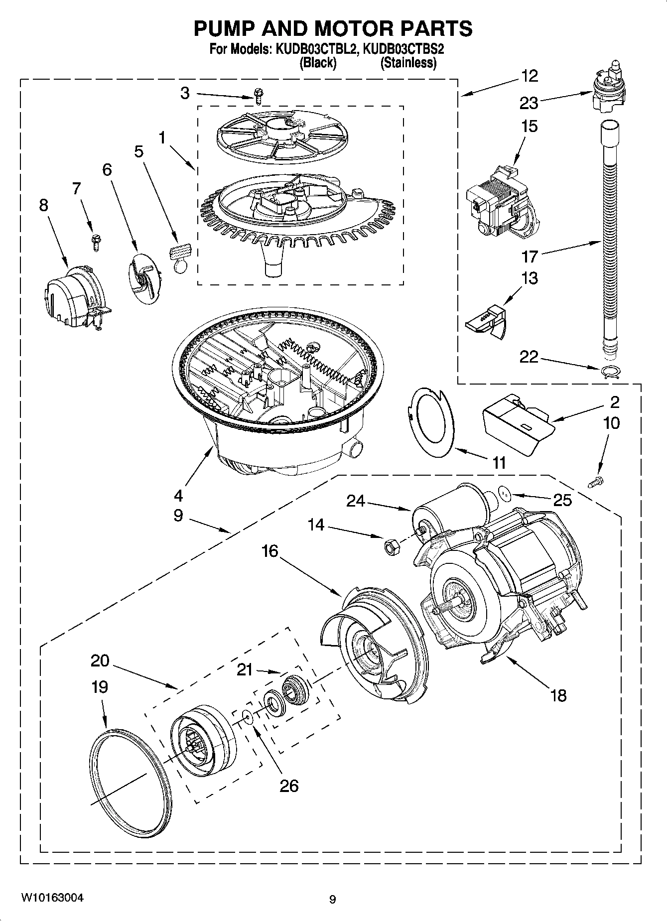 08 - PUMP AND MOTOR PARTS
