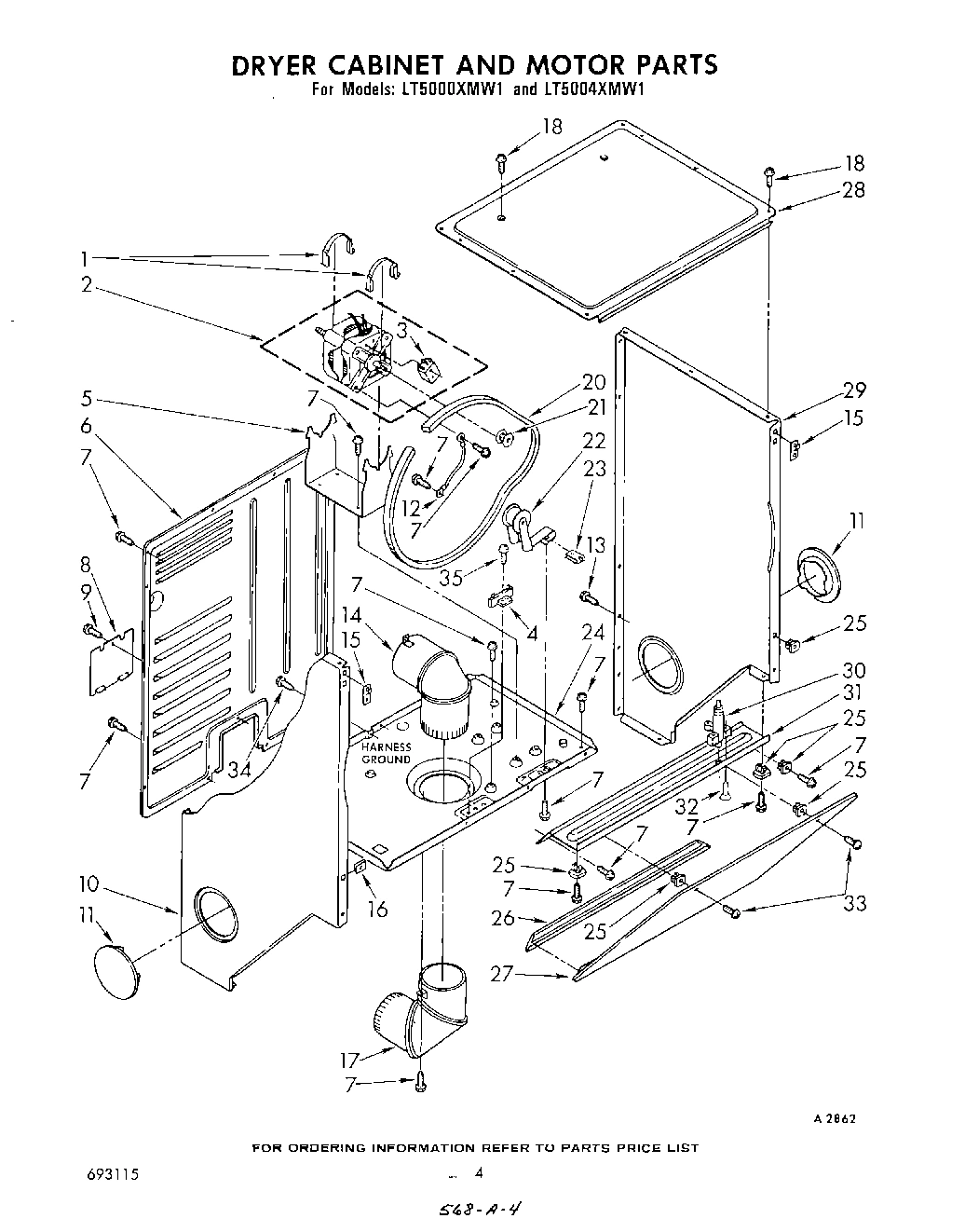 04 - DRYER CABINET AND MOTOR