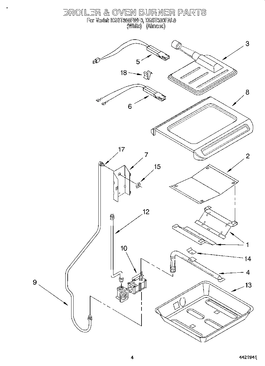 04 - BROILER AND OVEN BURNER