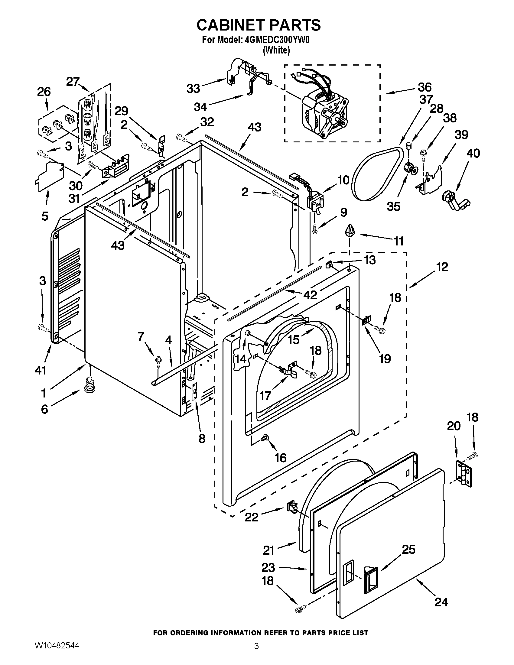 02 - CABINET PARTS