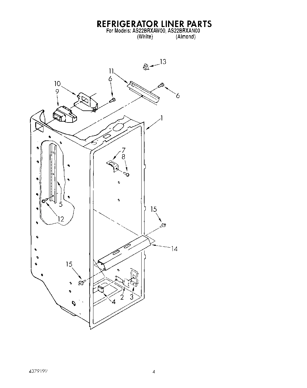 02 - REFRIGERATOR LINER