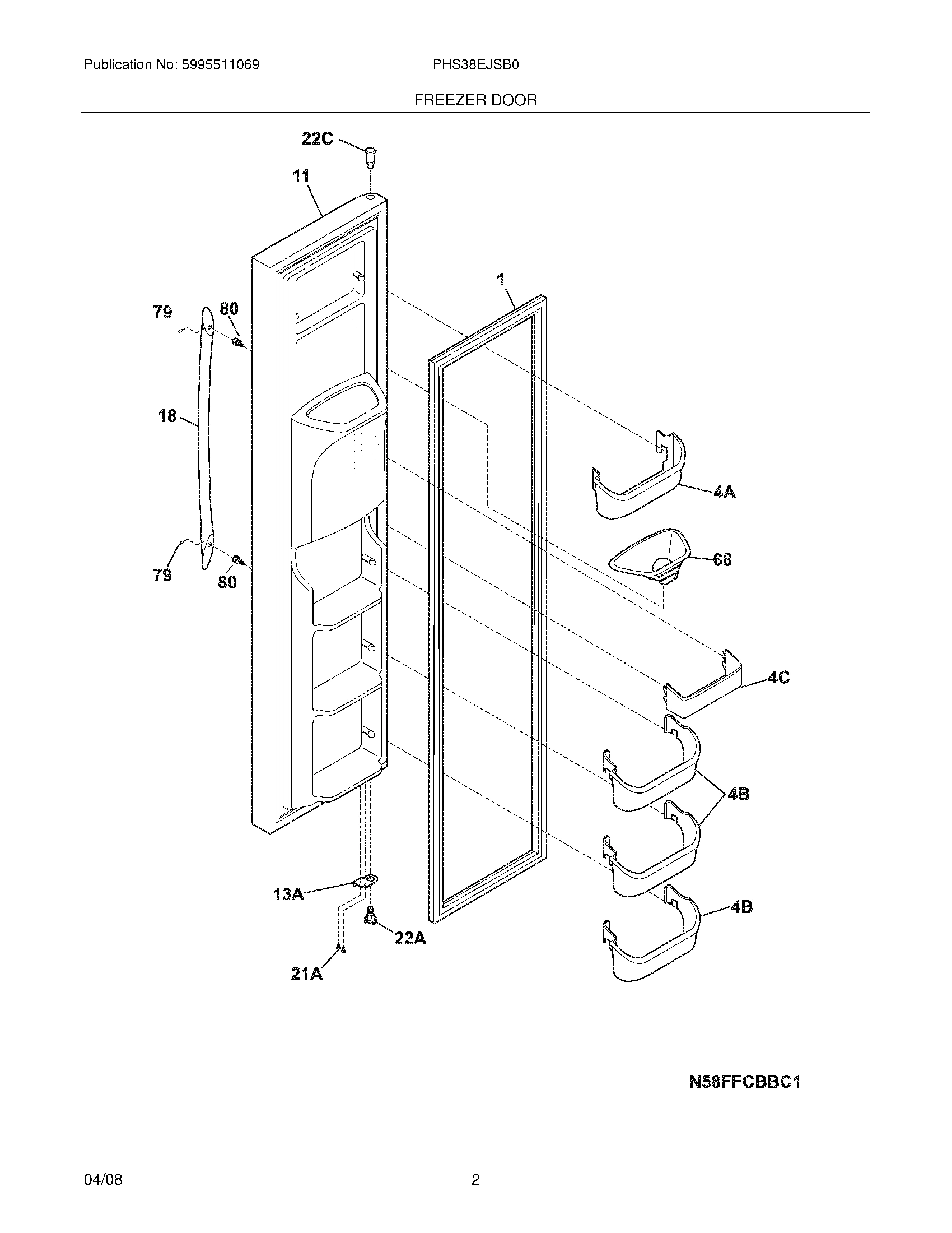03 - FREEZER DOOR