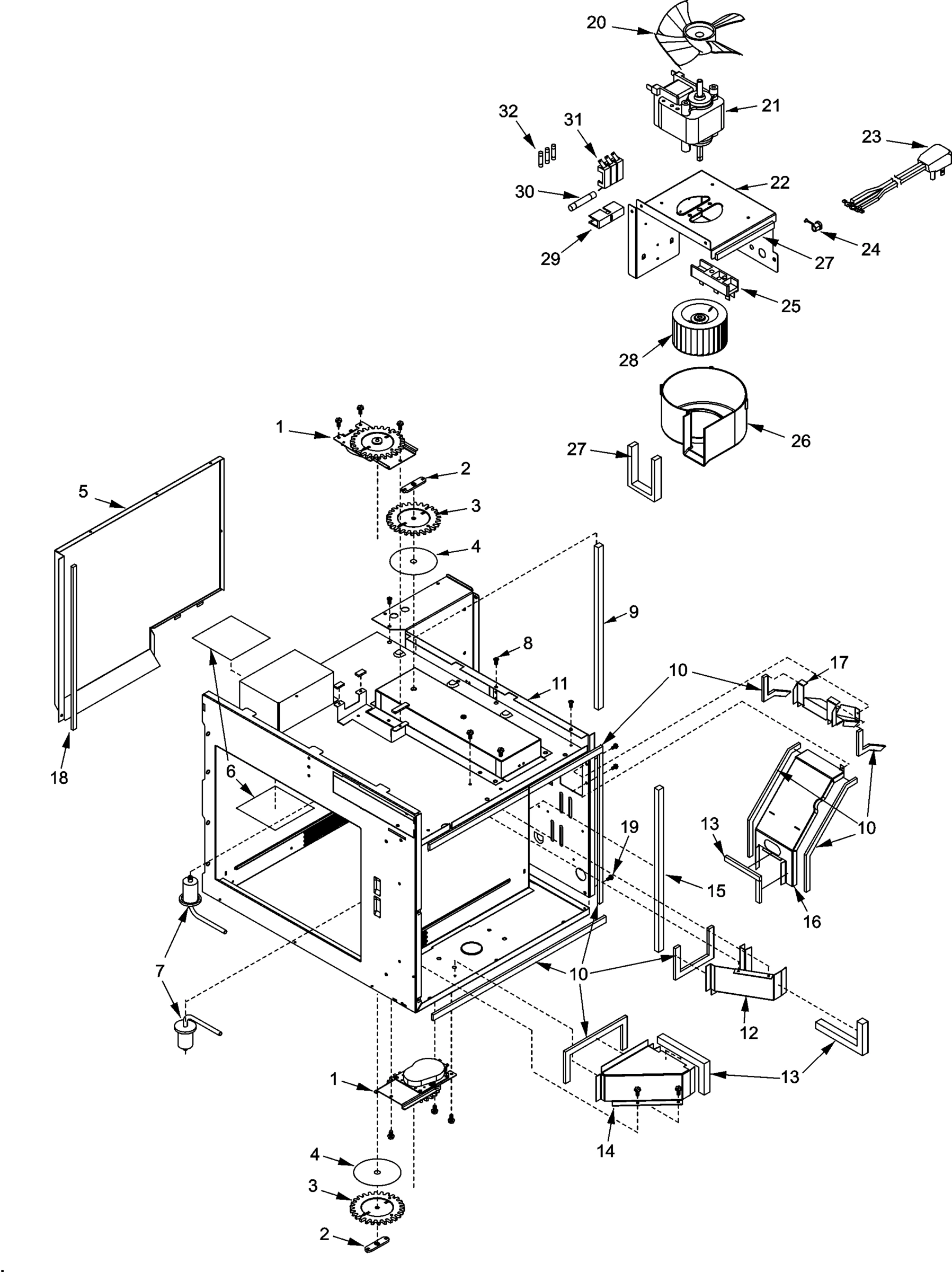 03 - FUSES, ANTENNAS, BLOWER, DUCTS,