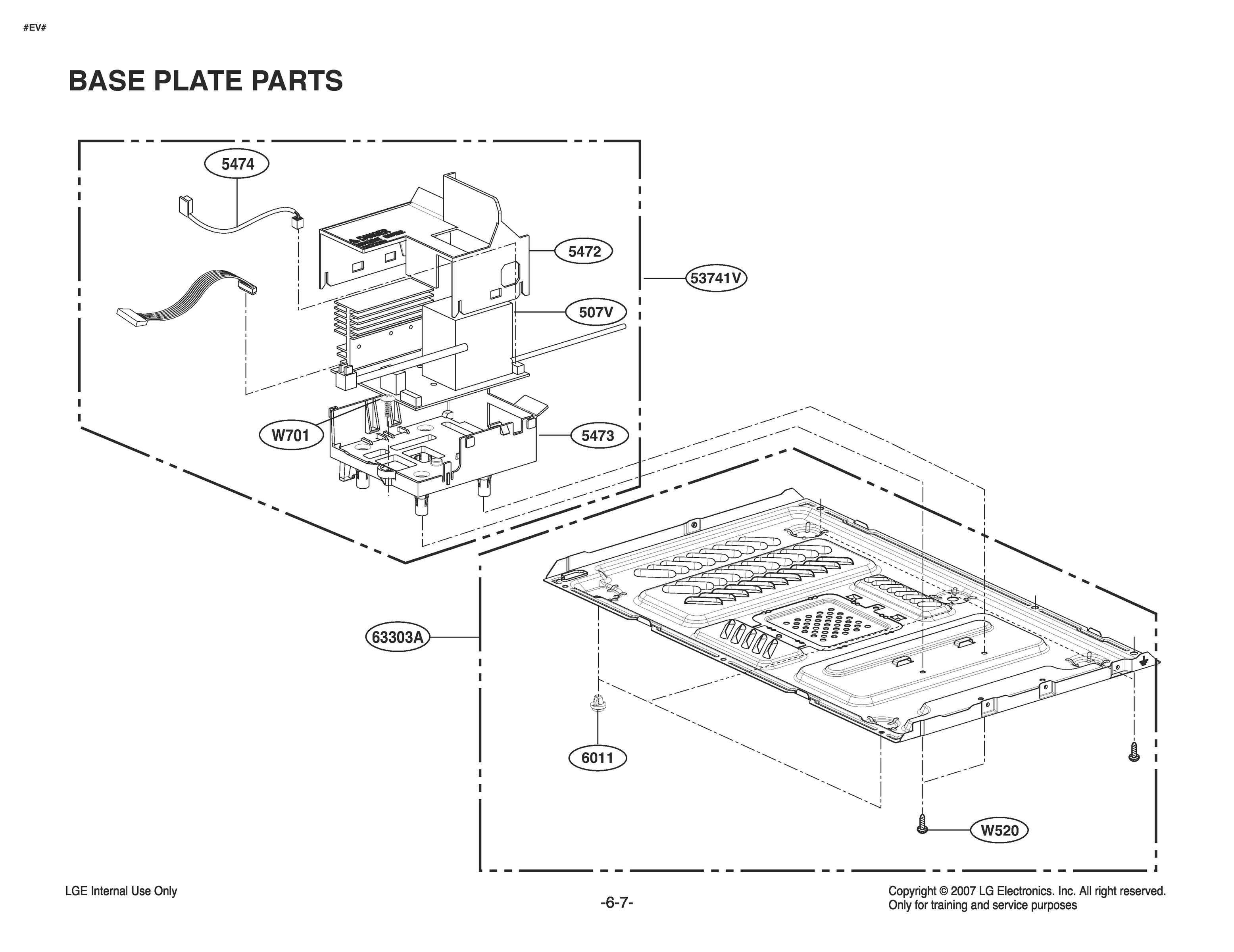 BASE PLATE PARTS