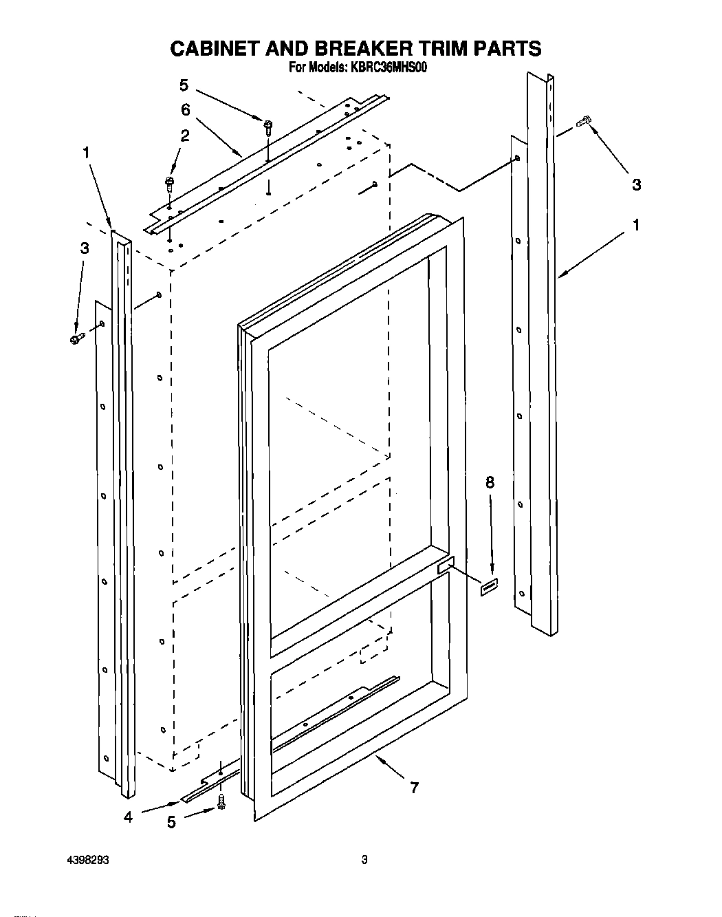 02 - CABINET AND BREAKER TRIM