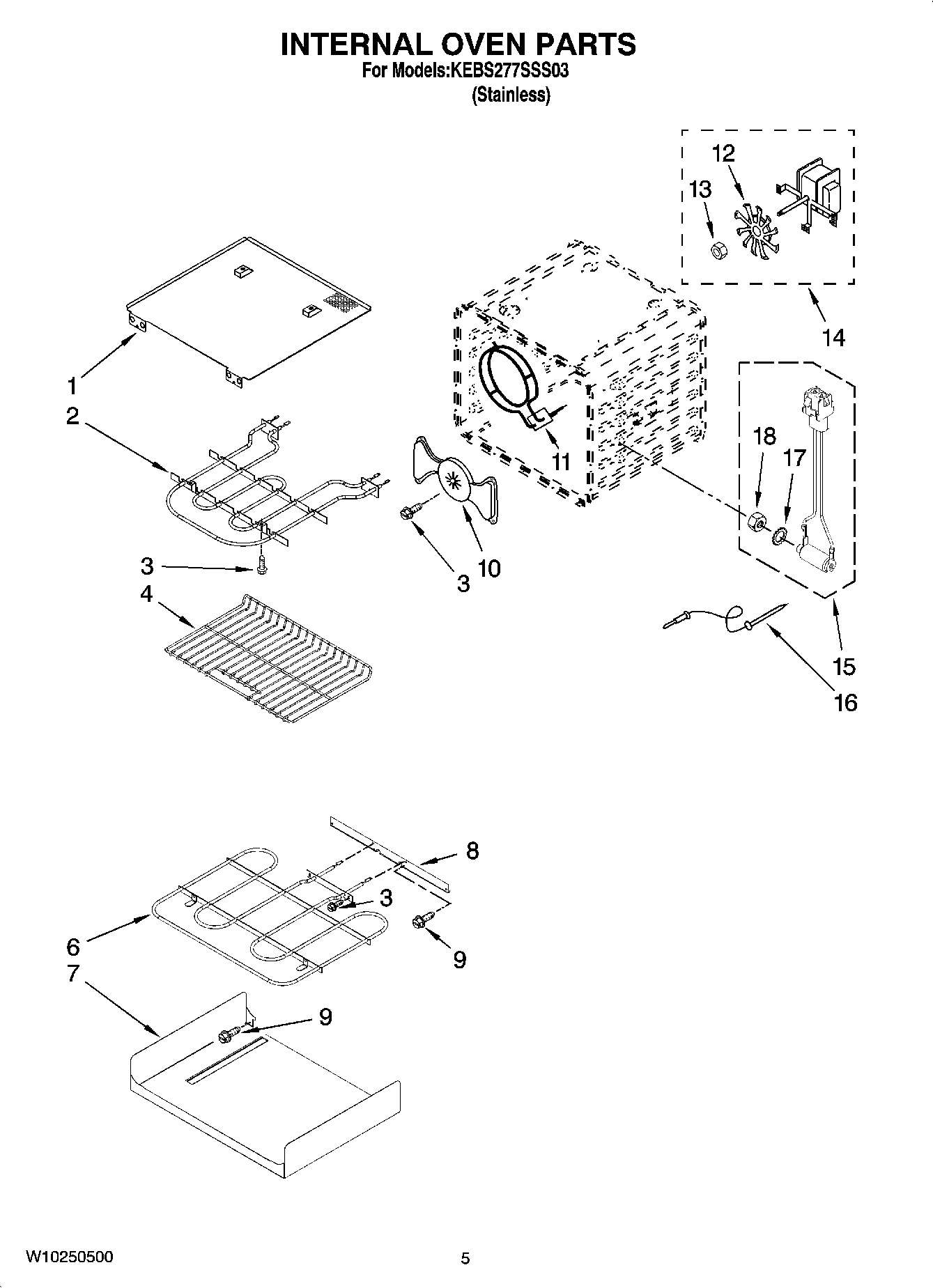 04 - INTERNAL OVEN PARTS