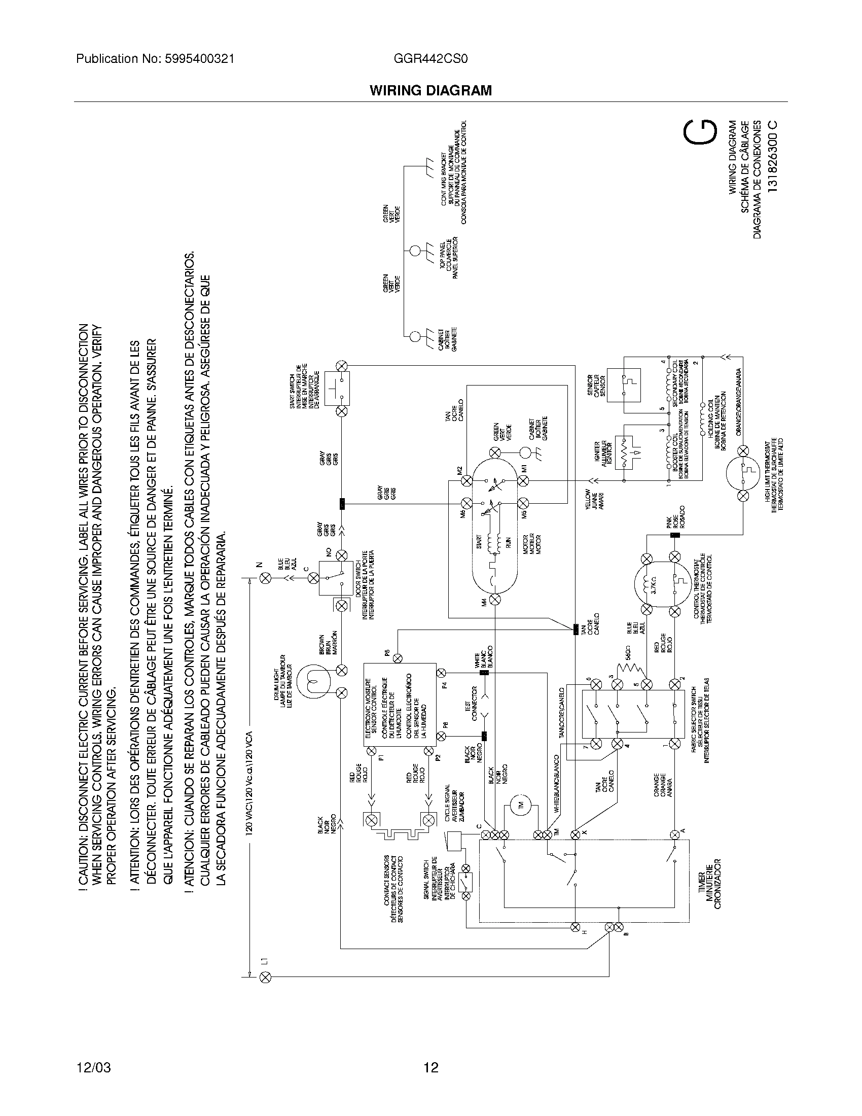 12 - WIRING DIAGRAM