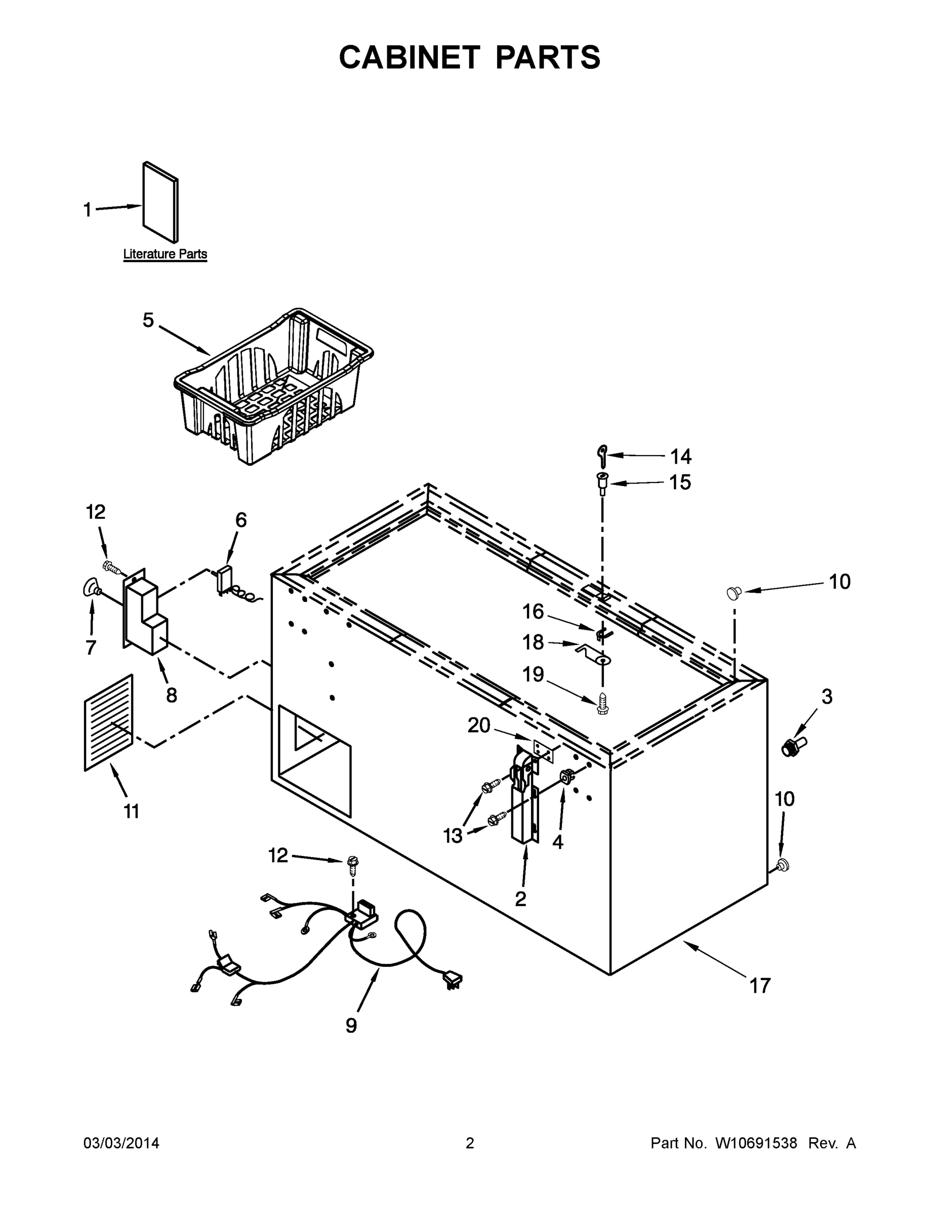 02 - CABINET PARTS