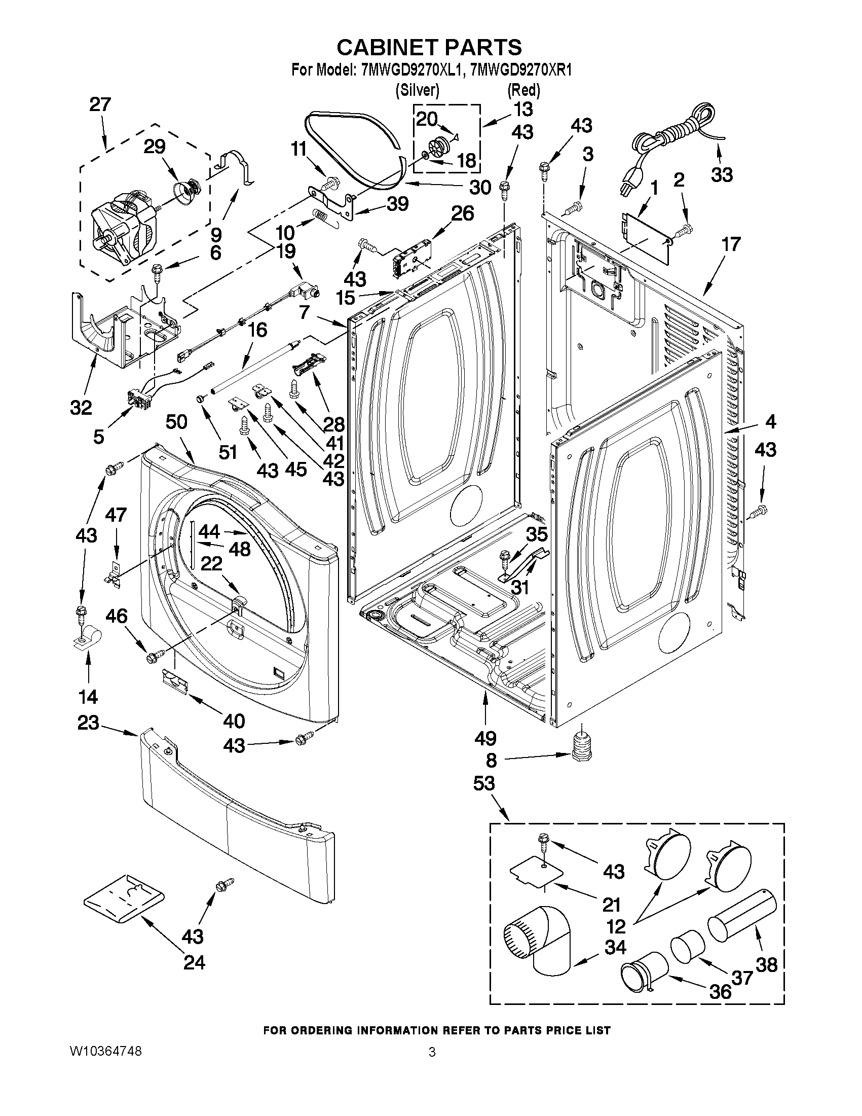 02 - CABINET PARTS