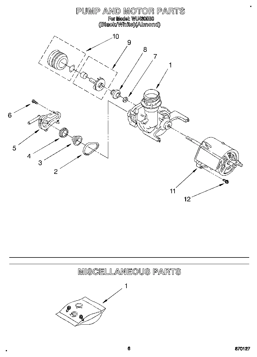 05 - PUMP AND MOTOR, MISCELLANEOUS