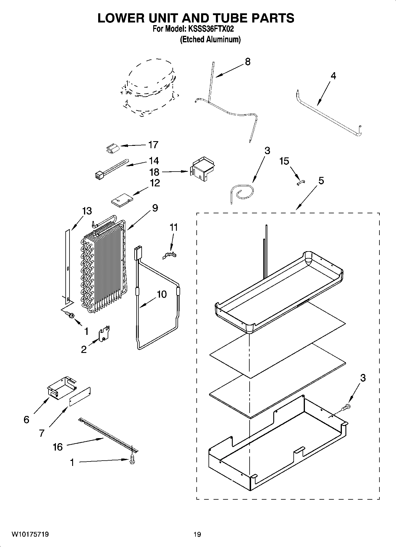 12 - LOWER UNIT AND TUBE PARTS