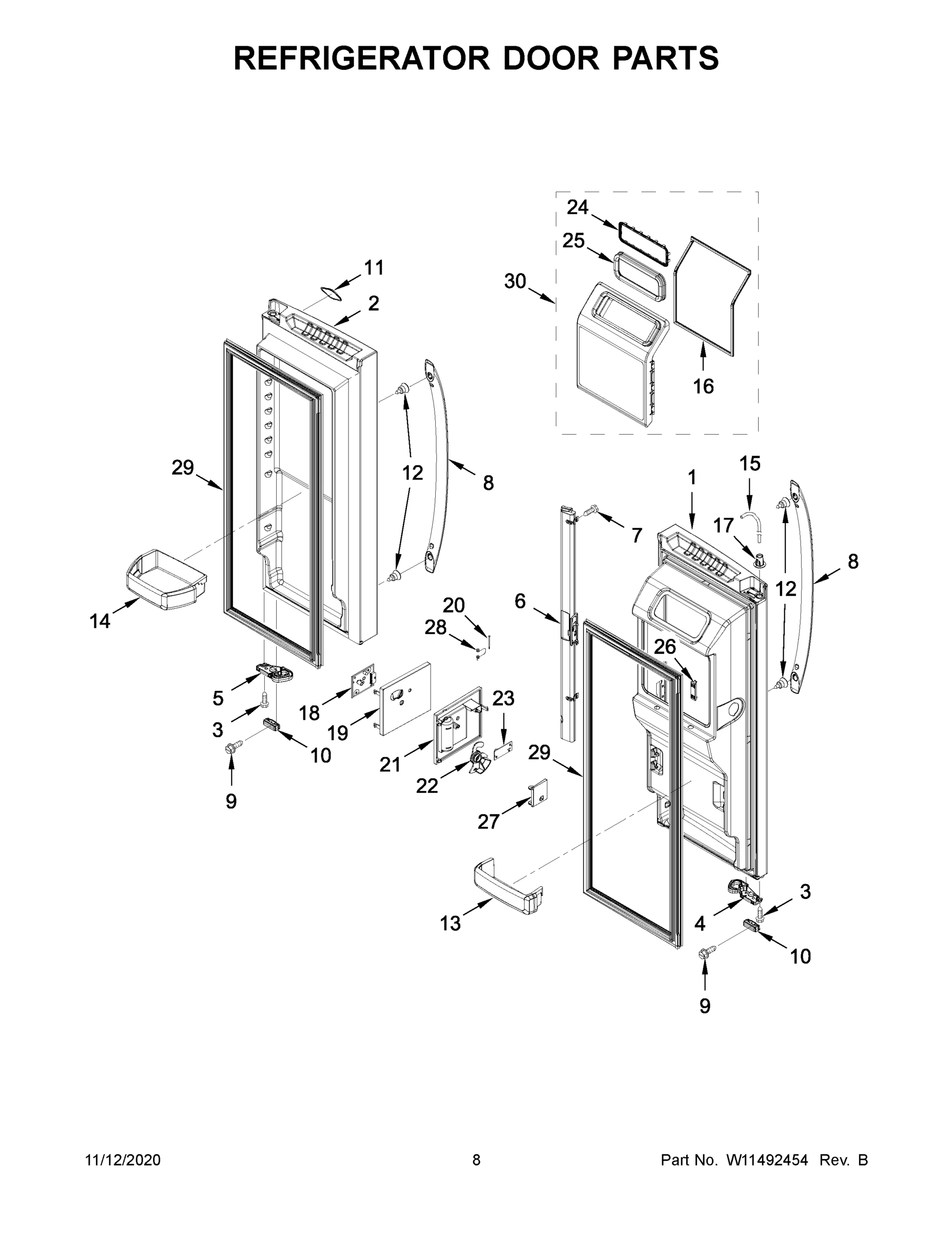 05 - REFRIGERATOR DOOR PARTS