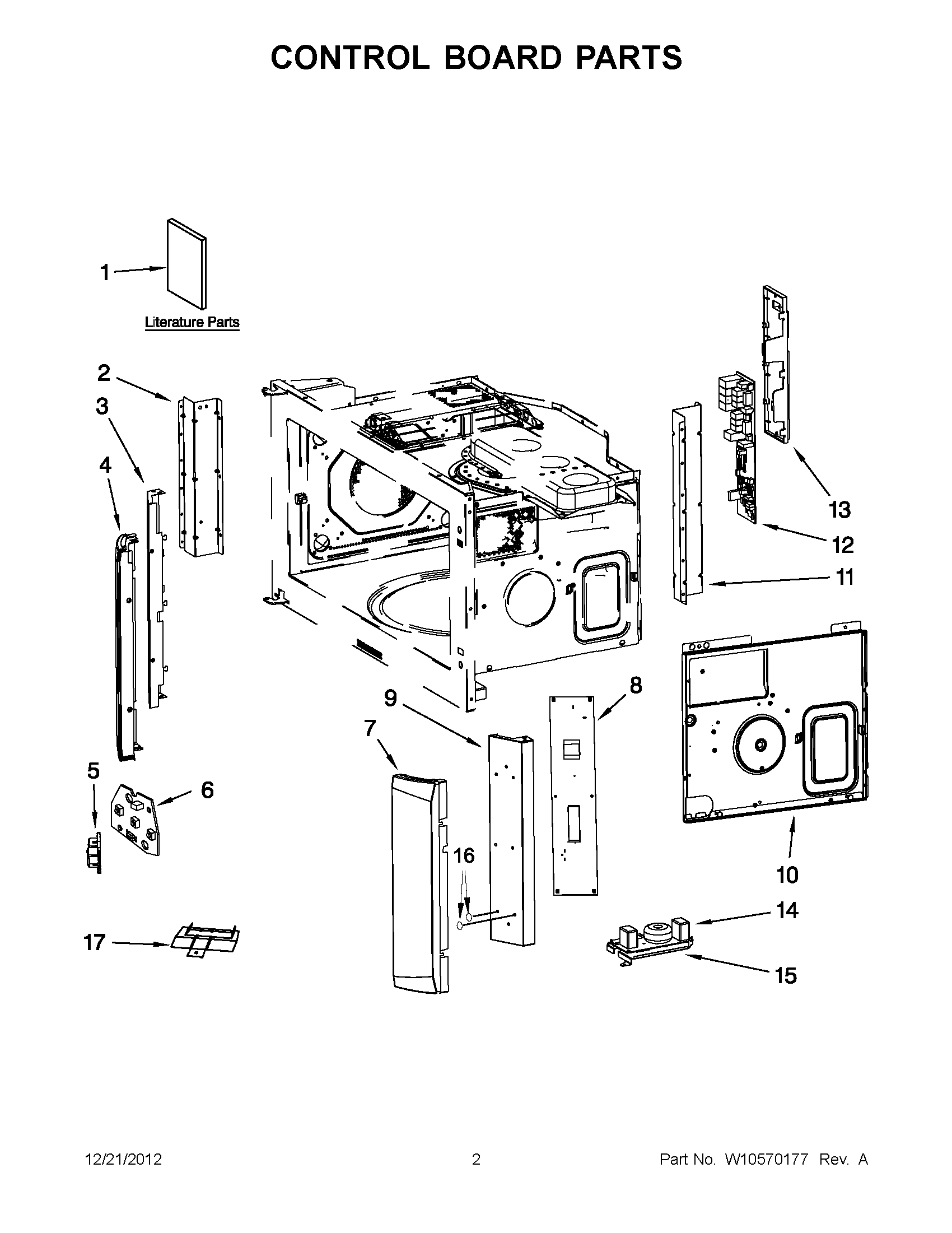01 - CONTROL BOARD PARTS