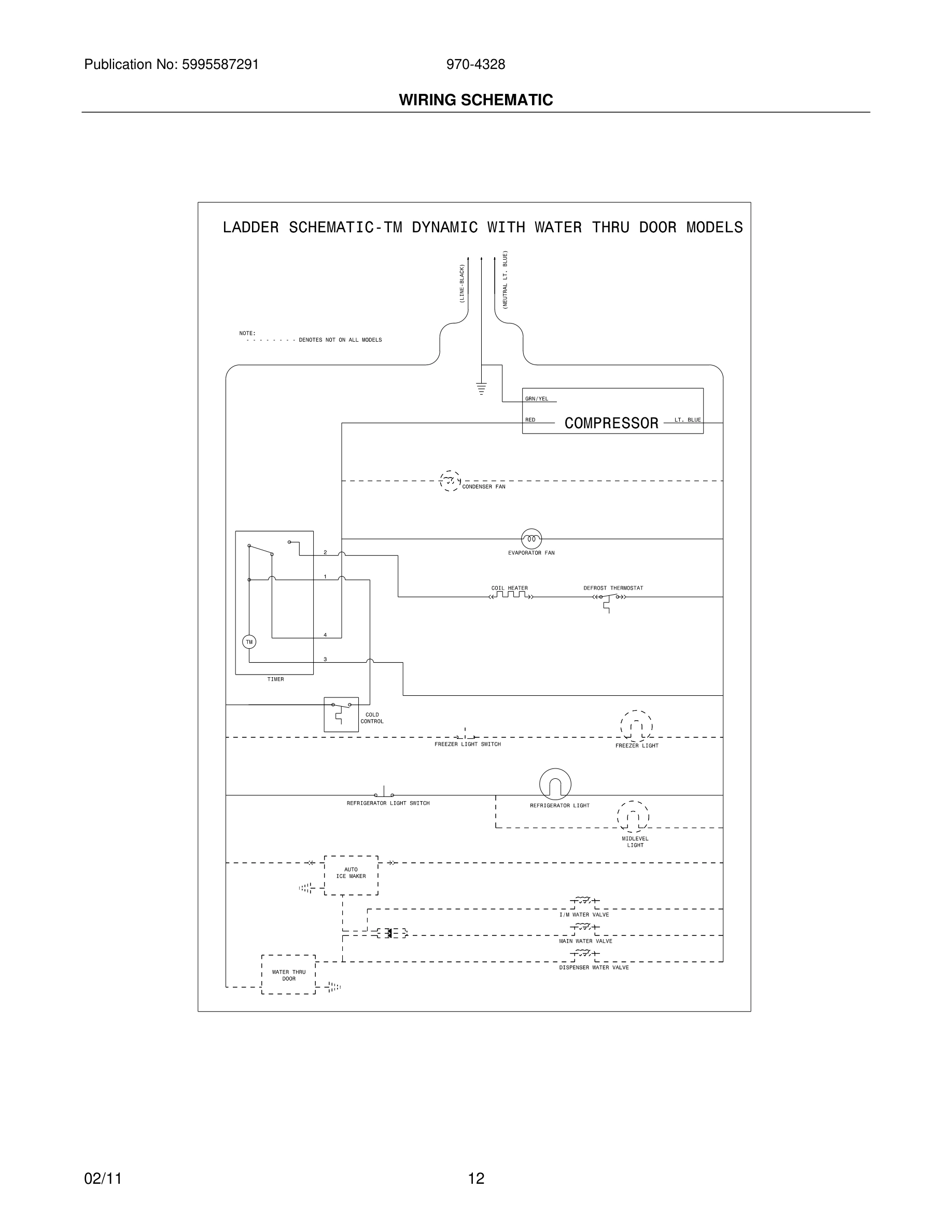 12 - WIRING SCHEMATIC