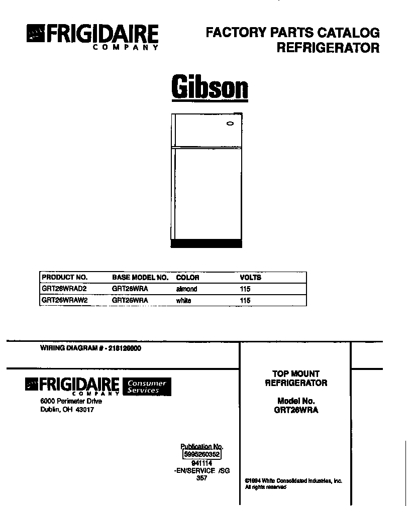 01 - TOP MOUNT REFRIGERATOR