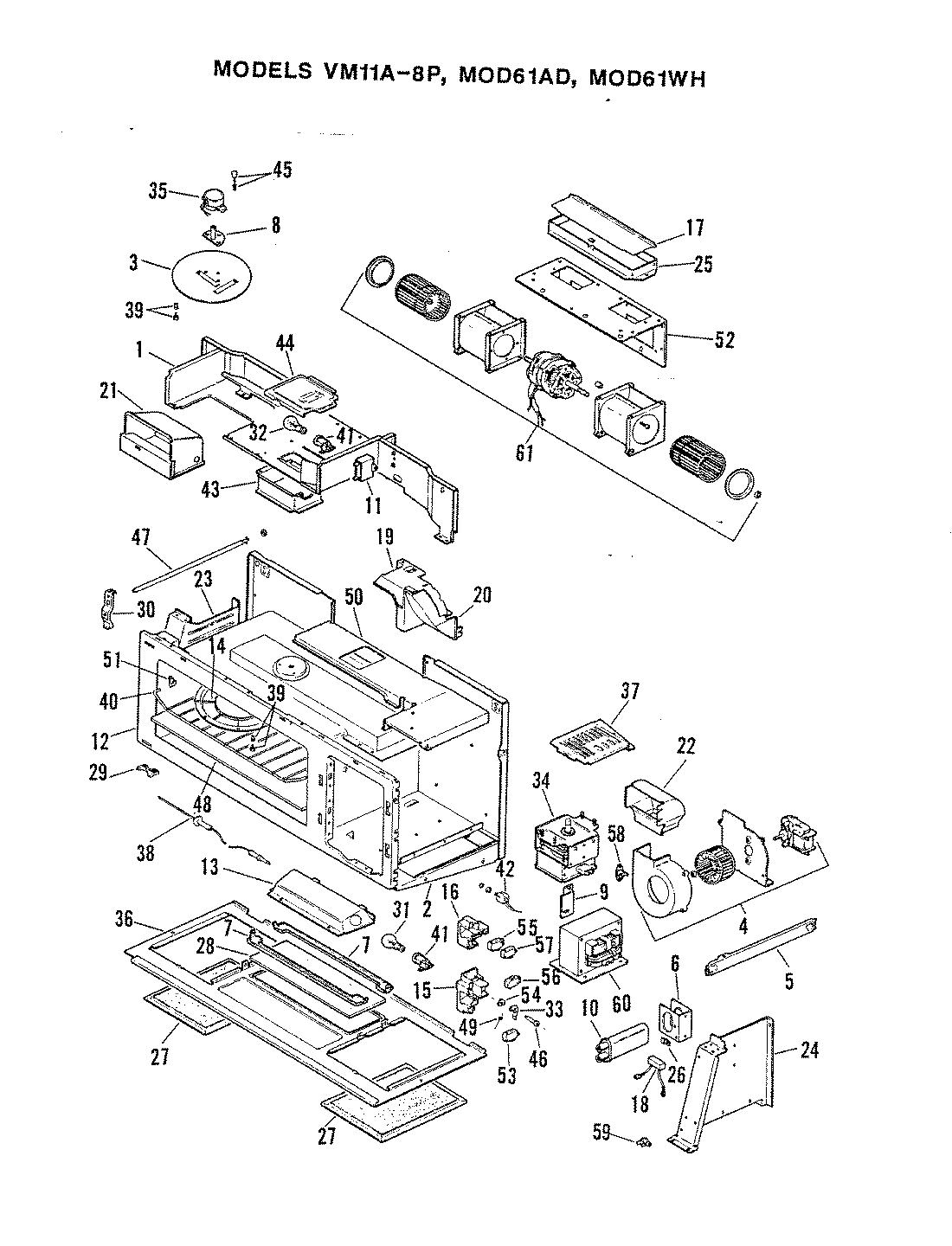 03 - CONTROL PANEL/WRAPPER (UPPER-VM11-8P)