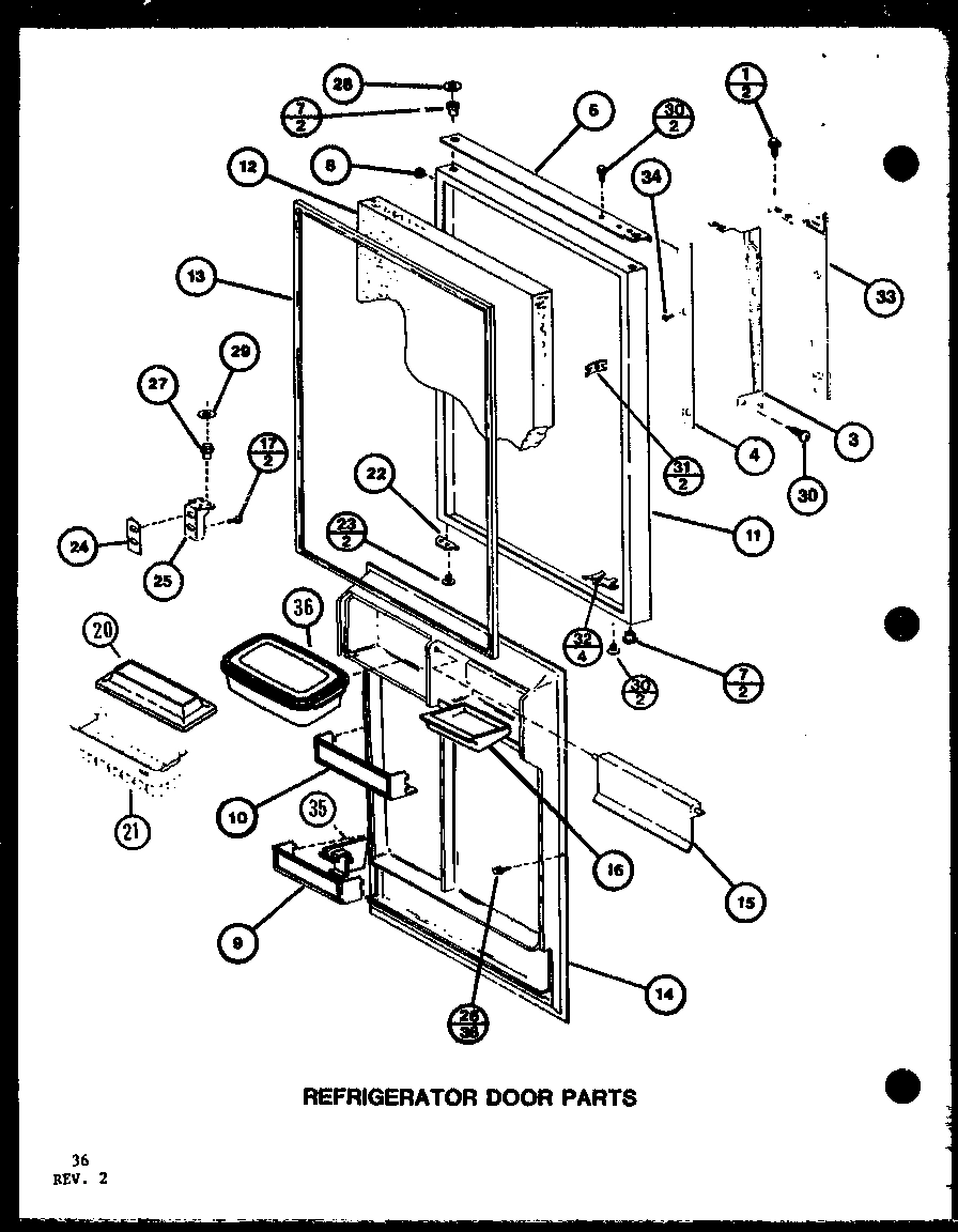 06 - REF DOOR PARTS
