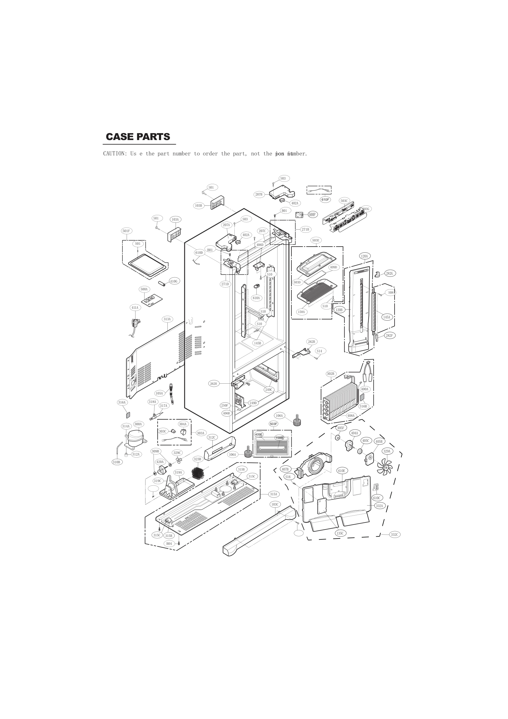 CASE PARTS