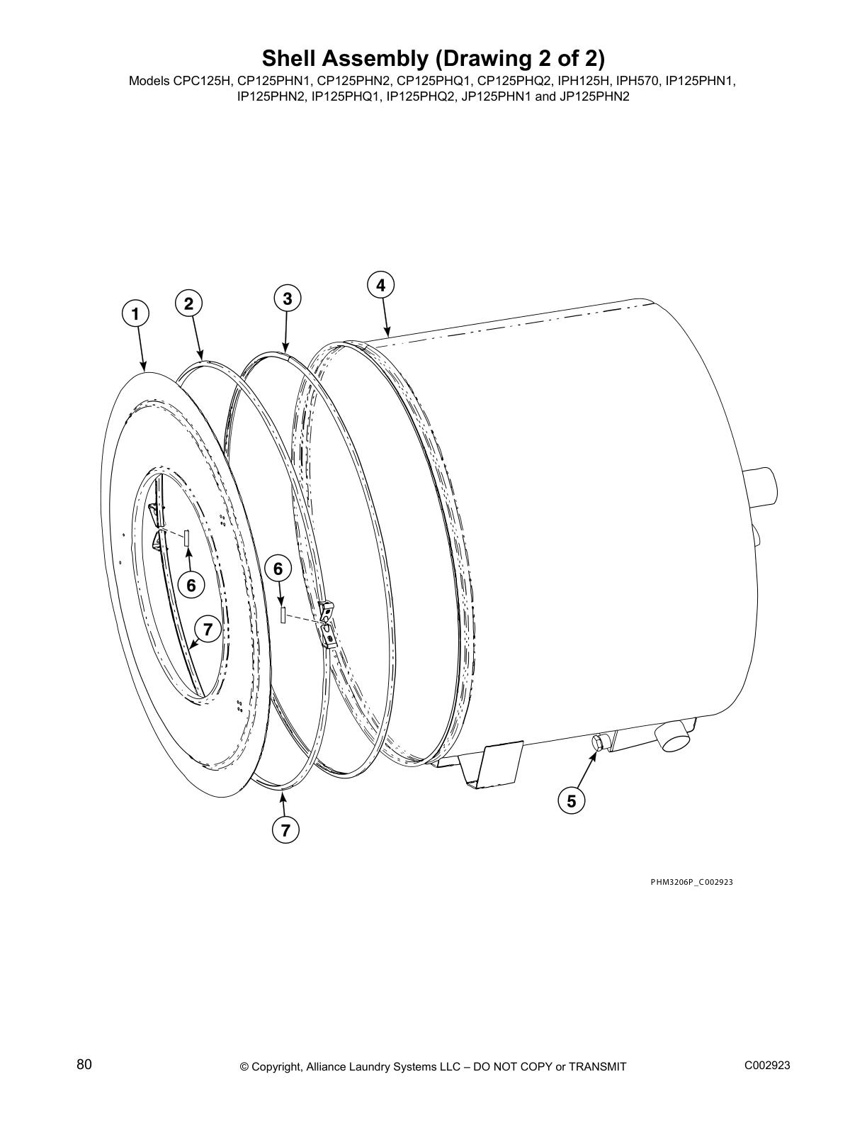 Shell Assembly (Drawing 2 of 2)