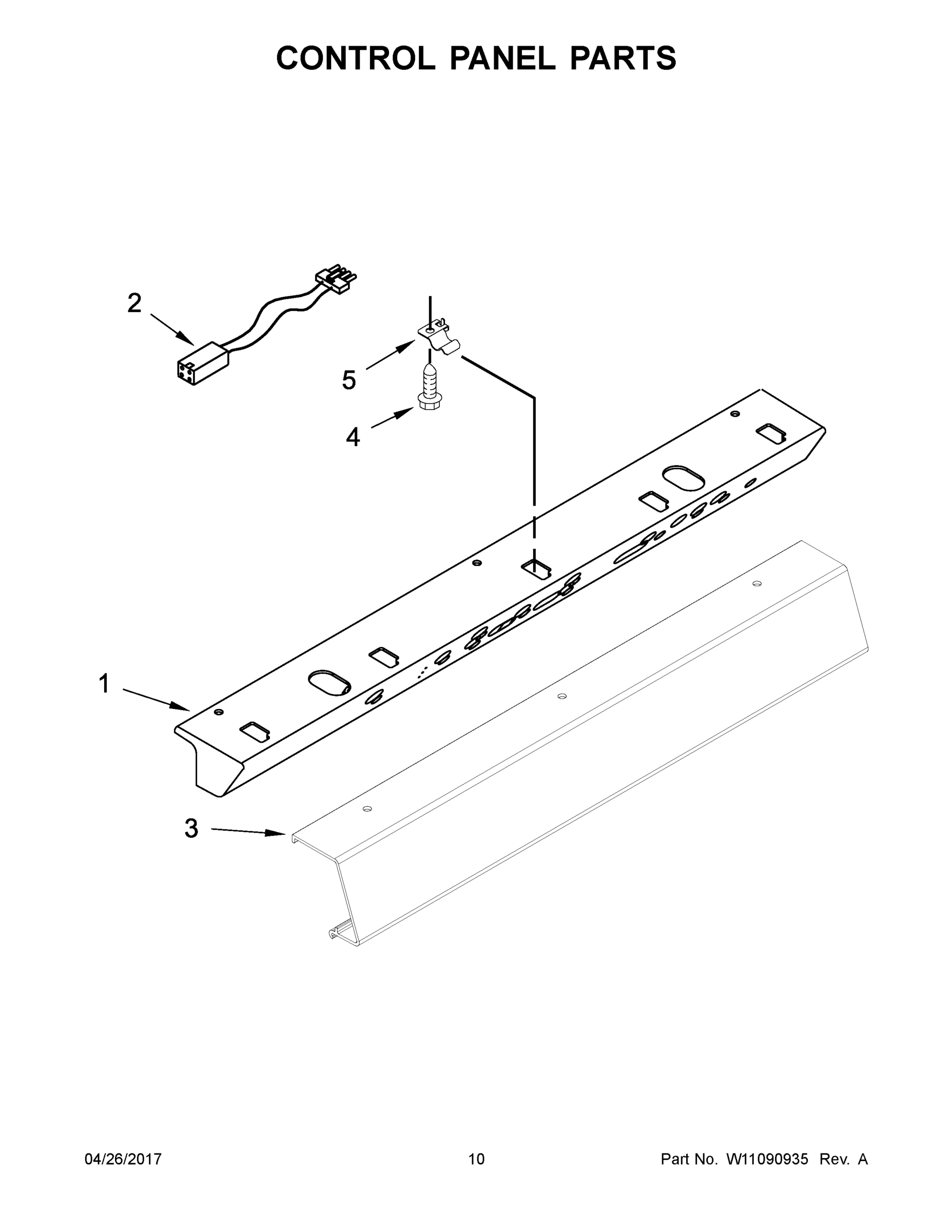 06 - CONTROL PANEL PARTS