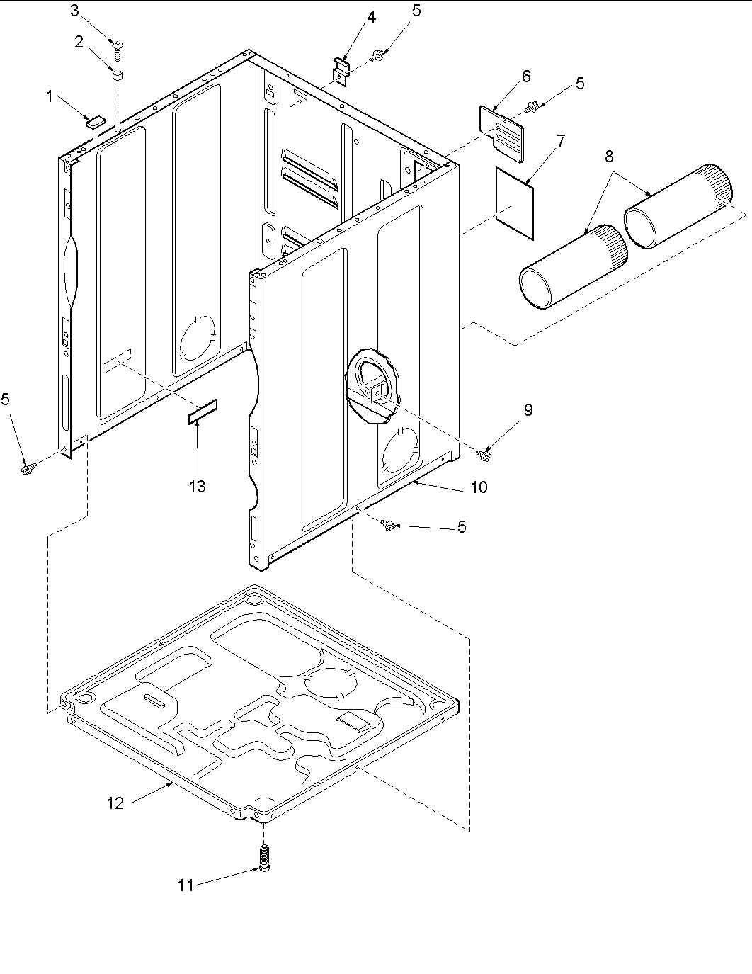 01 - CABINET AND BASE
