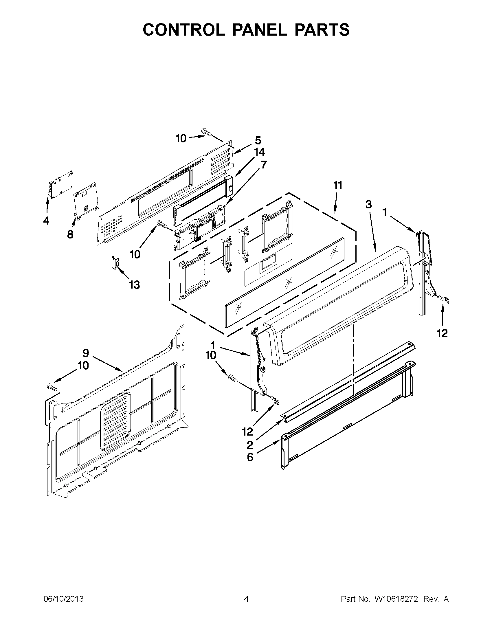 02 - CONTROL PANEL PARTS